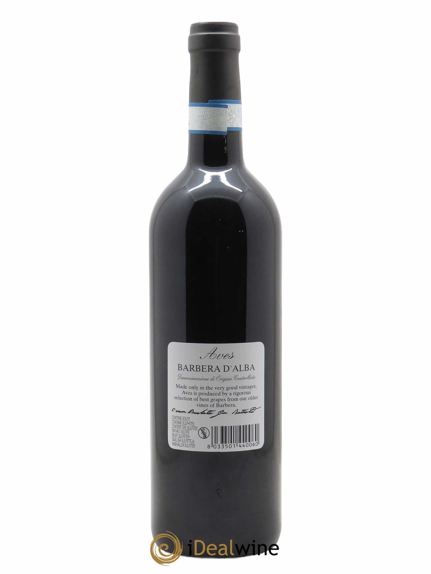 Barbera d'Alba DOC Aves Comm. Giovan Battista Burlotto 2021 - Lot de 1 bouteille - 1