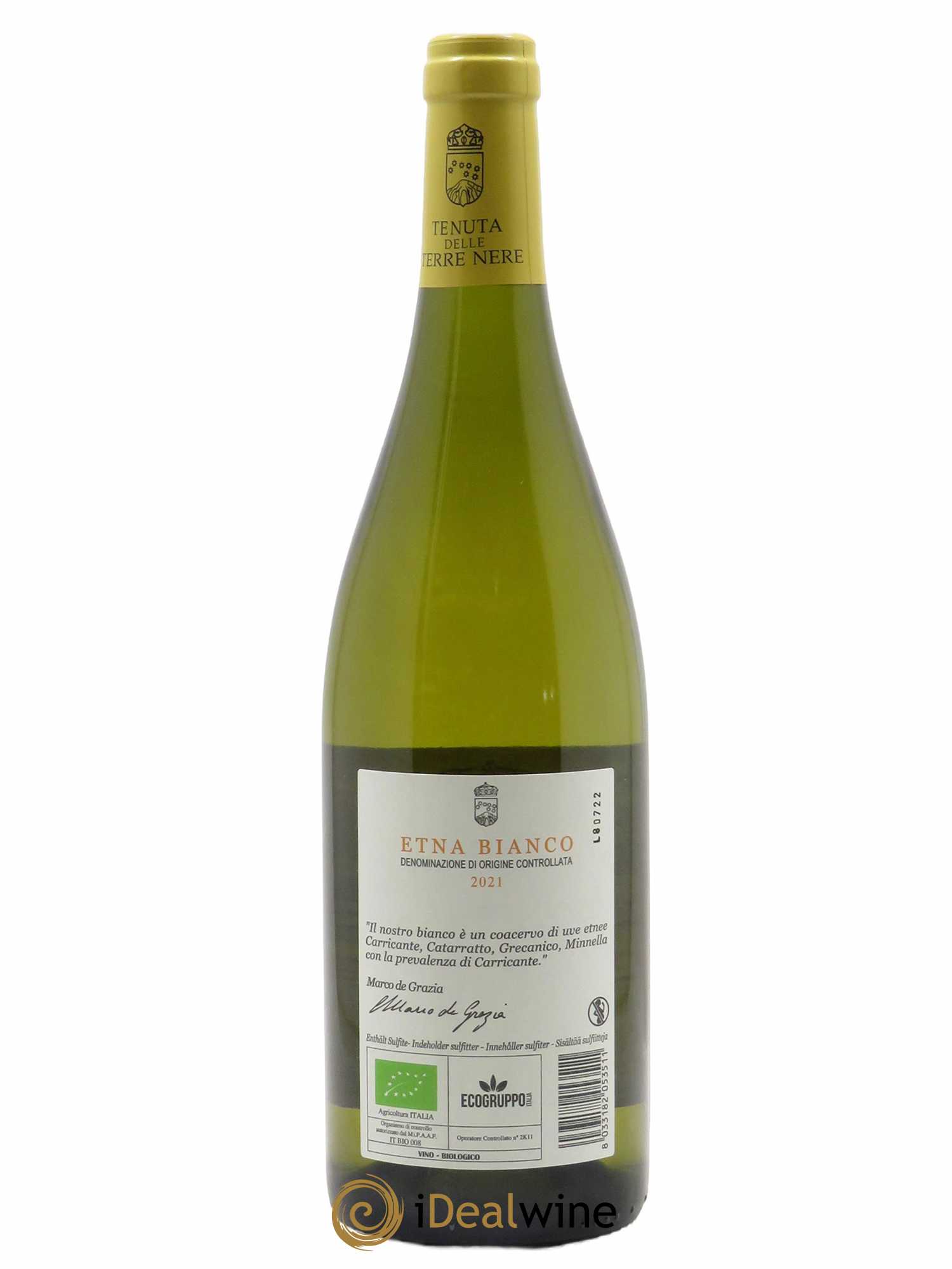 Etna Bianco DOC Tenuta delle Terre Nere 2021 - Lot of 1 bottle - 1