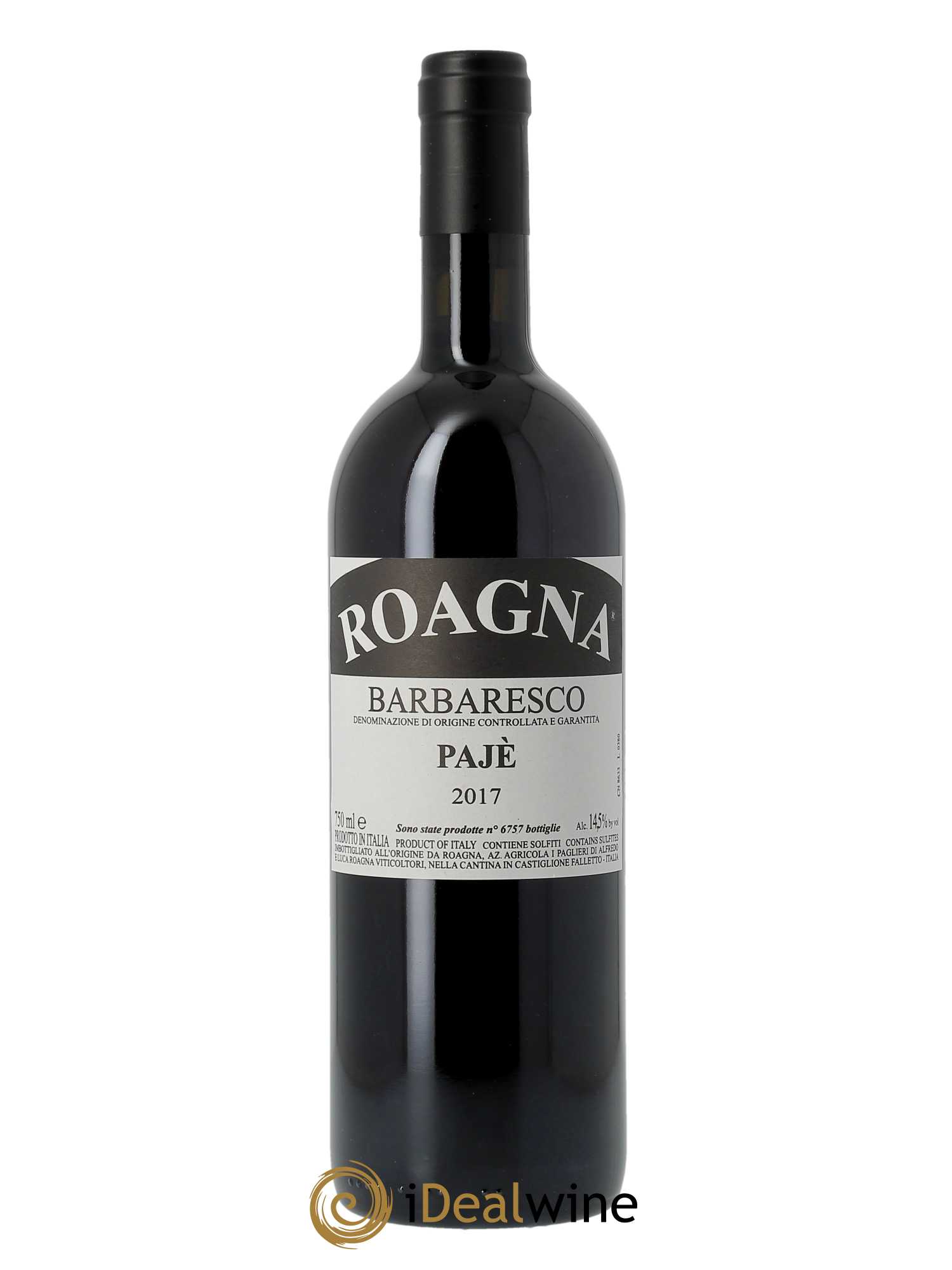 Barbaresco DOCG Pajè Roagna 2017 - Lot of 1 bottle - 0