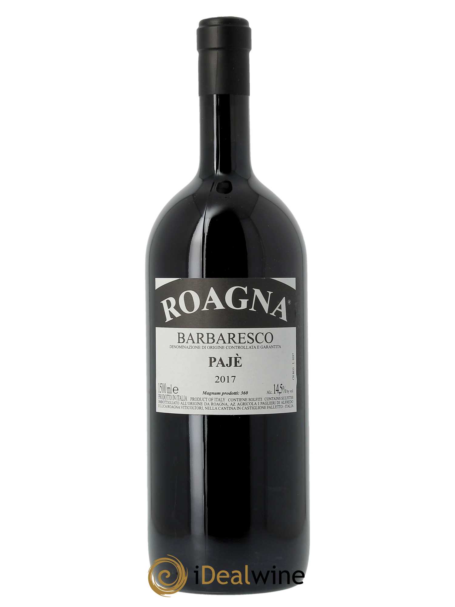 Barbaresco DOCG Pajè Roagna 2017 - Lot de 1 magnum - 0