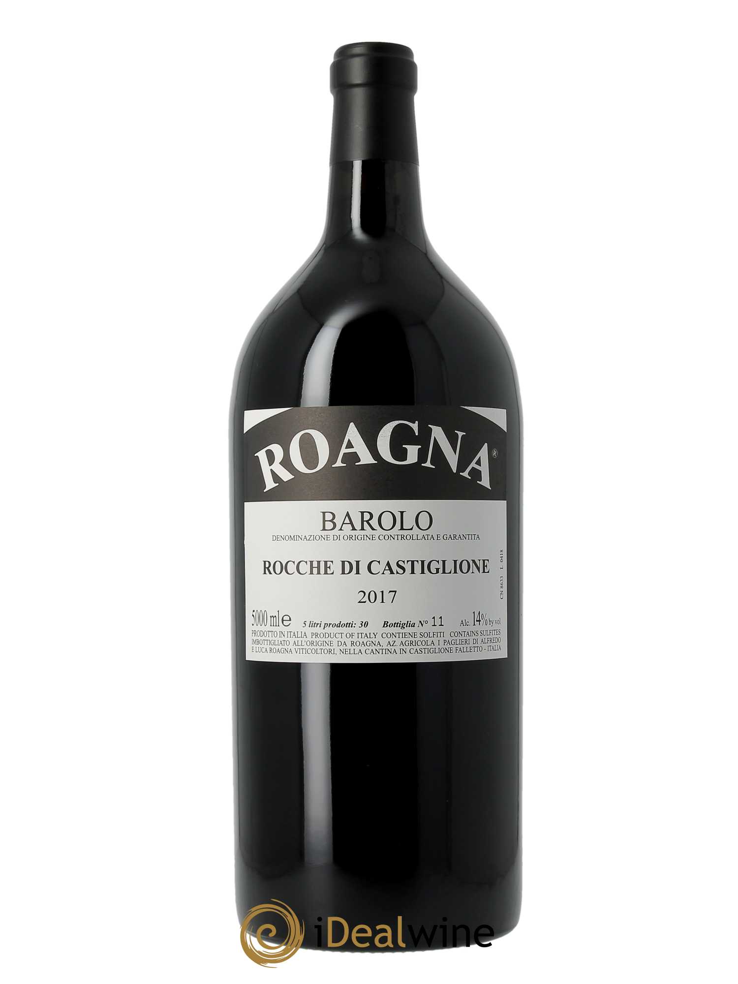 Barolo DOCG Rocche di Castiglione Roagna 2017 - Lot of 1 Jeroboam - 1