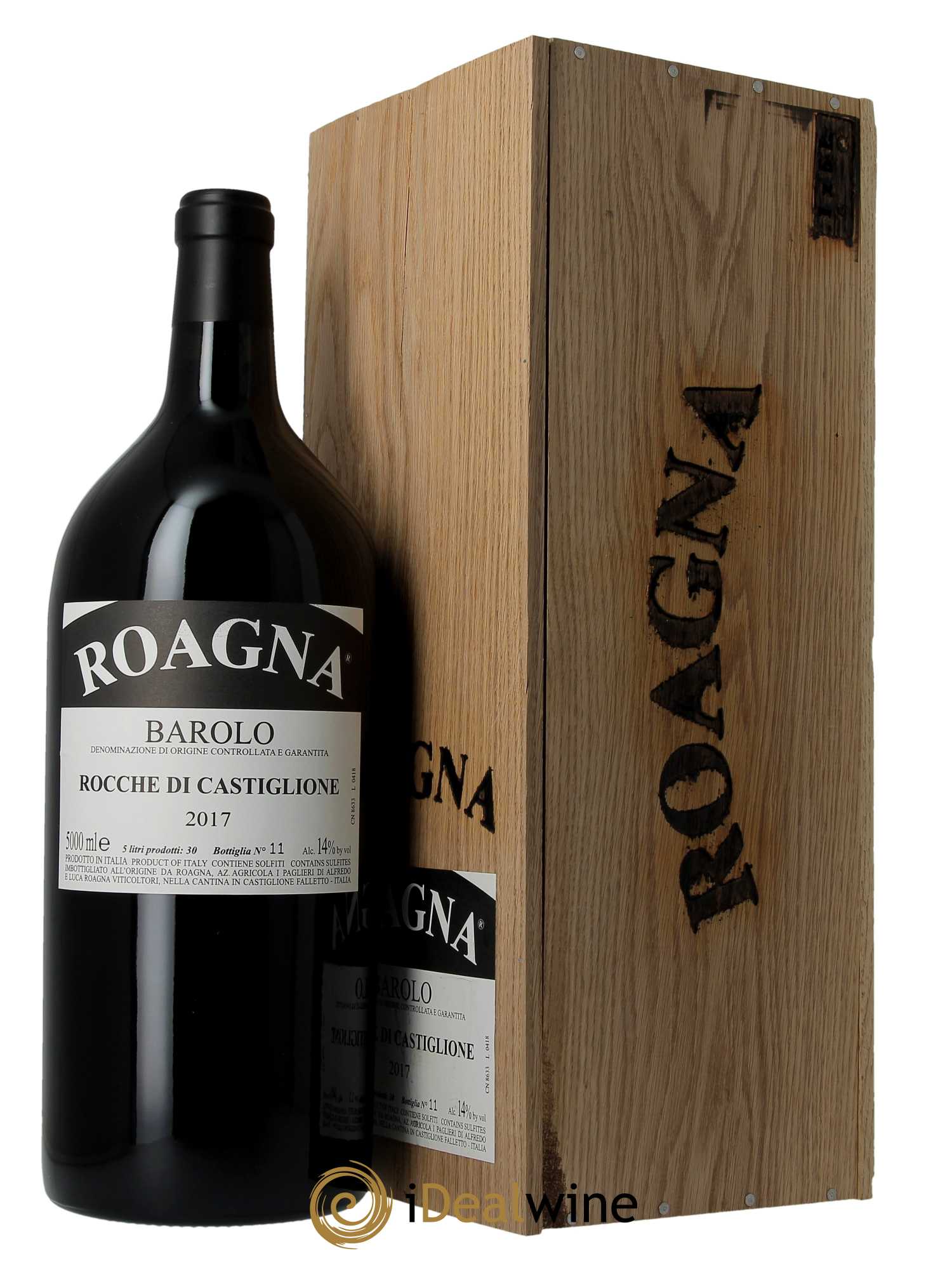 Barolo DOCG Rocche di Castiglione Roagna 2017 - Lot of 1 Jeroboam - 0