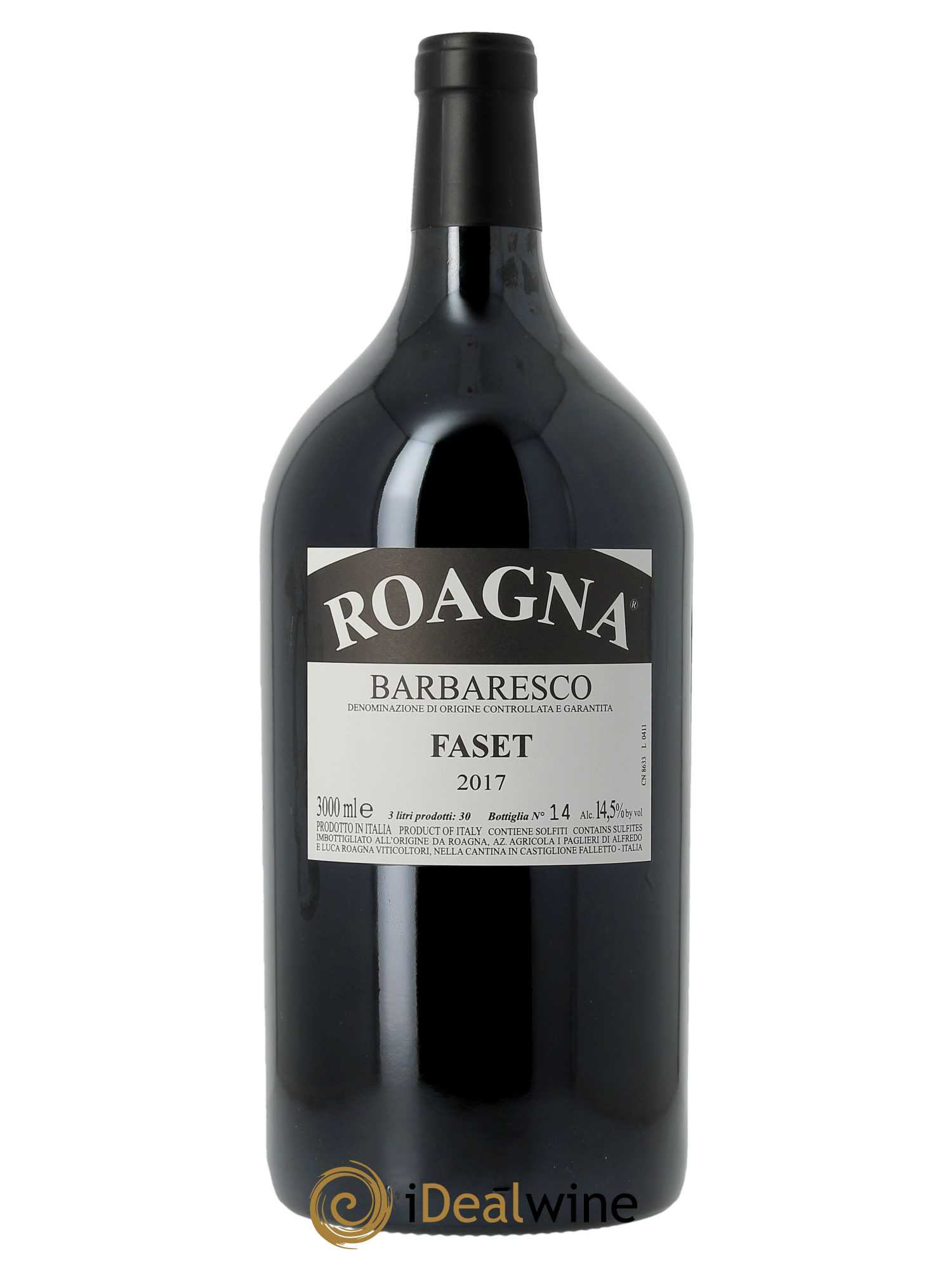 Barbaresco DOCG Faset Roagna 2017 - Lot de 1 double magnum - 1