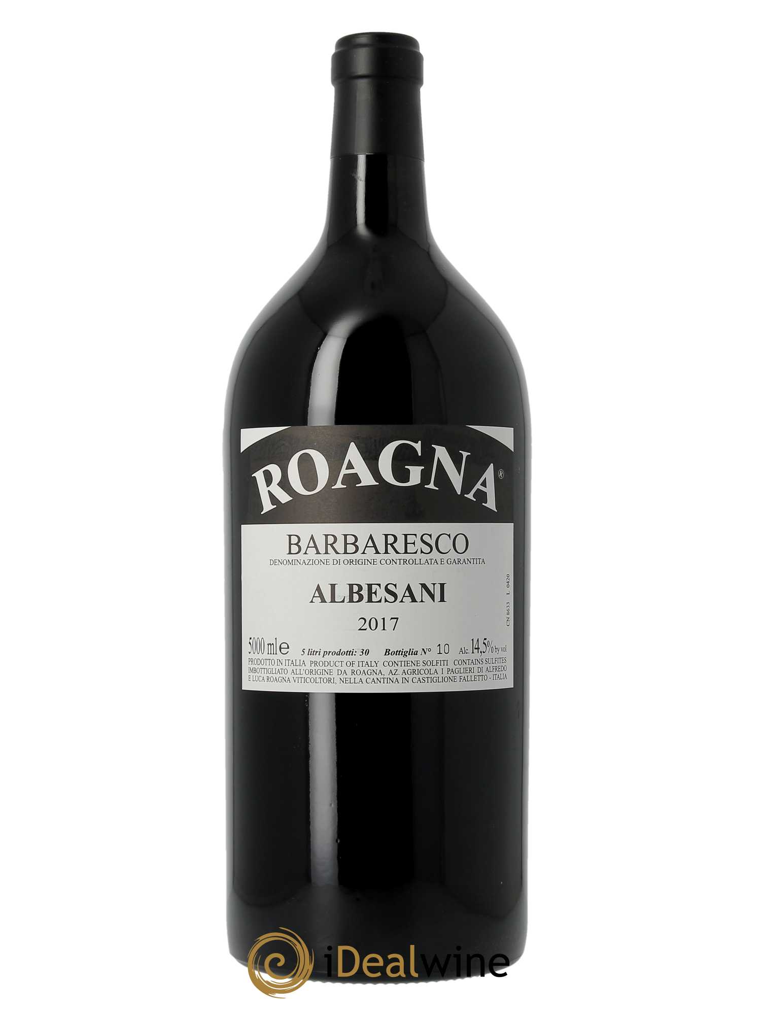 Barbaresco DOCG Albesani Roagna 2017 - Posten von 1 Jeroboam - 1