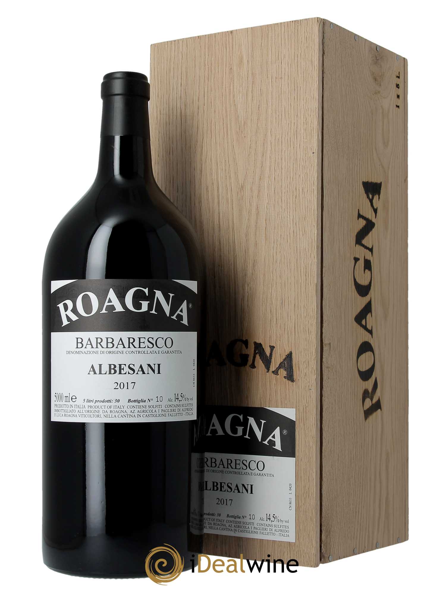 Barbaresco DOCG Albesani Roagna 2017 - Posten von 1 Jeroboam - 0