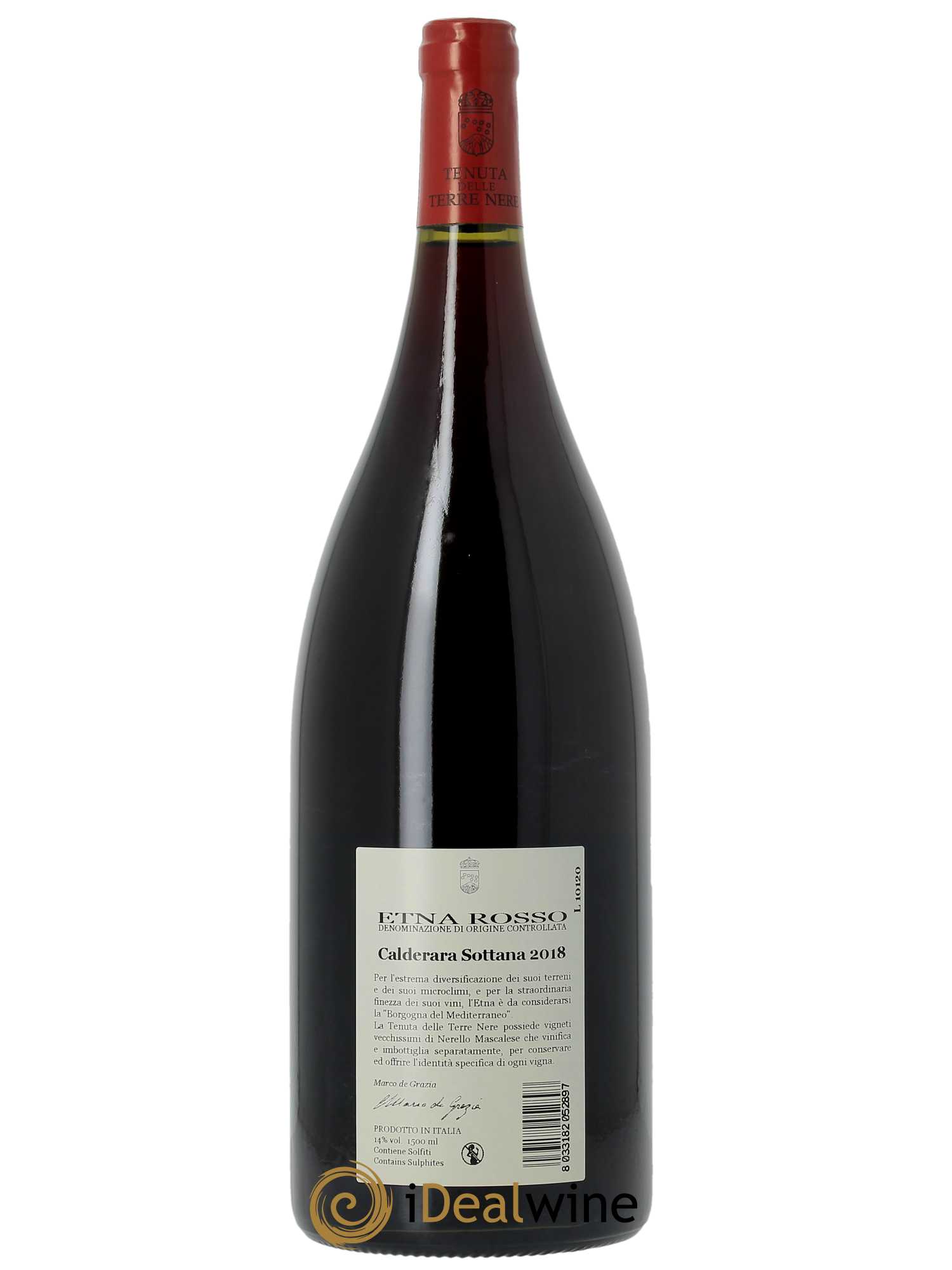 Etna Rosso DOC Tenuta delle Terre Nere Calderara Sottana 2018 - Lot de 1 magnum - 1