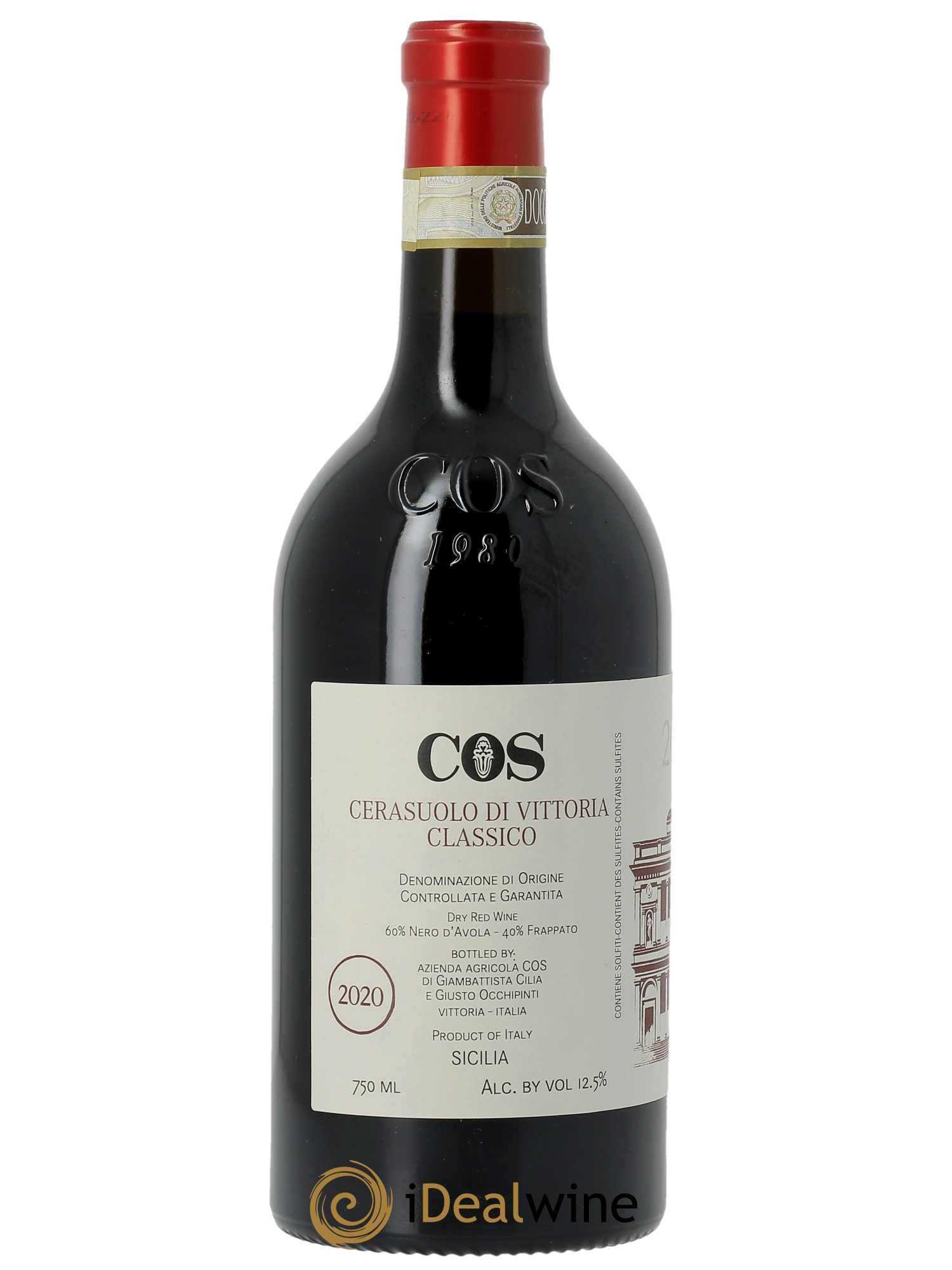 Cerasuolo di Vittoria Classico DOCG Azienda Agricola Cos 2020 - Lotto di 1 bottiglia - 1