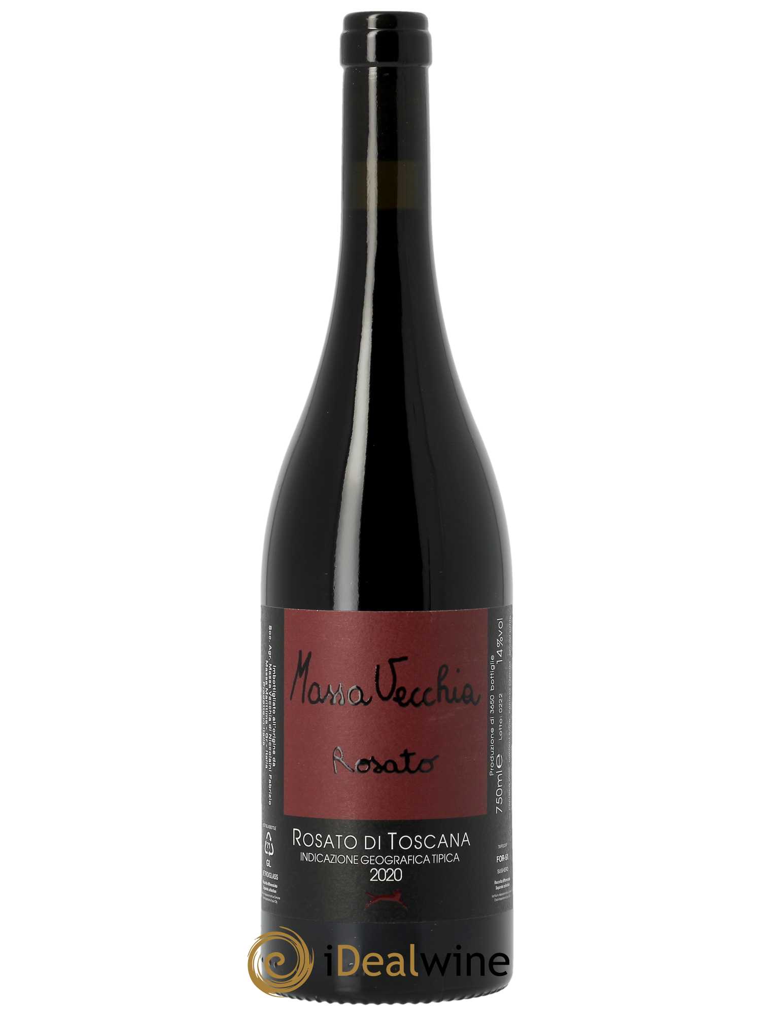 Rosato di Toscana IGT Massa Vecchia Rosato 2020 - Posten von 1 Flasche - 0