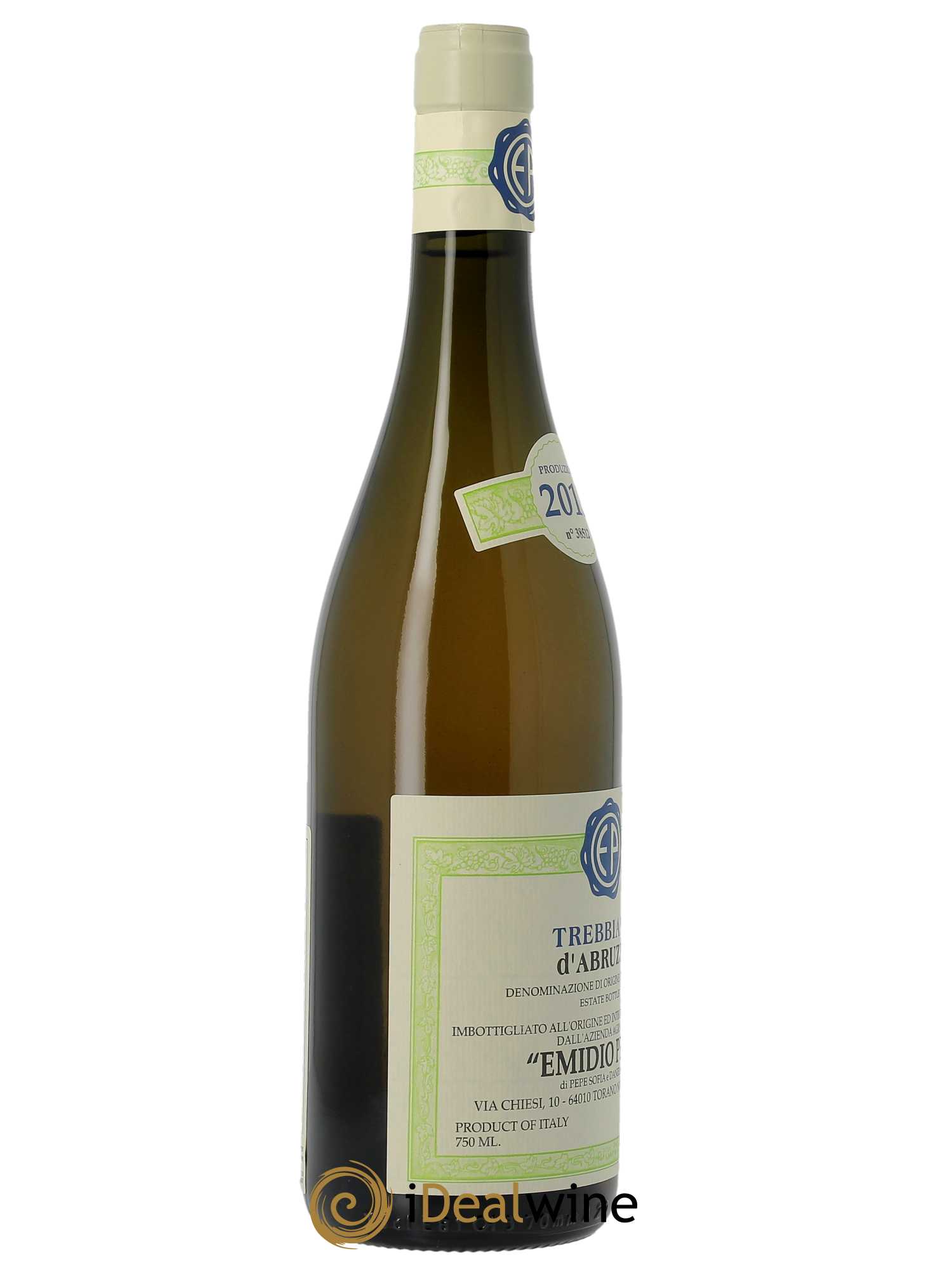 Trebbiano d'Abruzzo DOC Vecchie Viti Emidio Pepe 2015 - Lot de 1 bouteille - 1