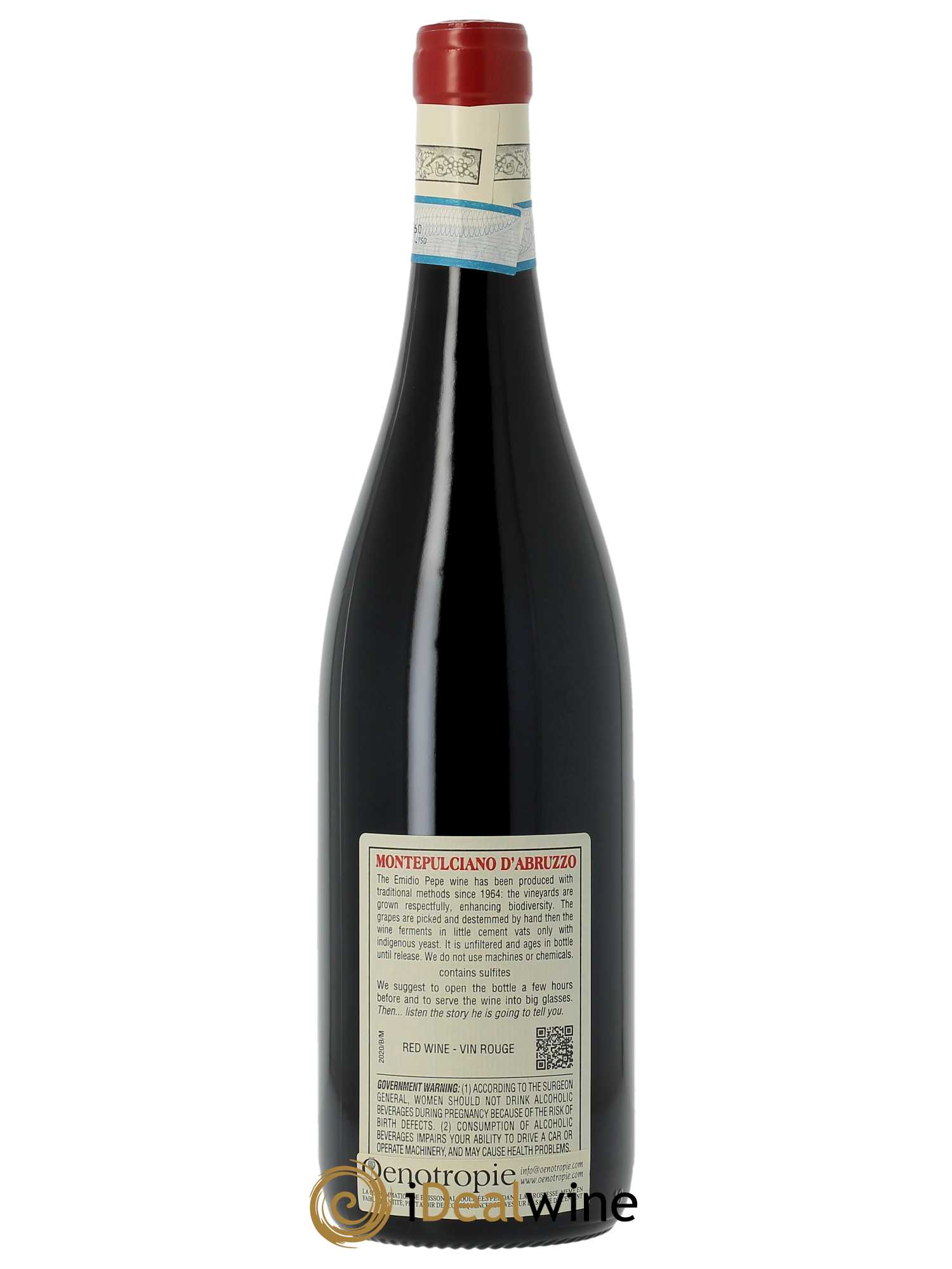 Montepulciano d'Abruzzo DOC Branella Emidio Pepe 2020 - Lot of 1 bottle - 1