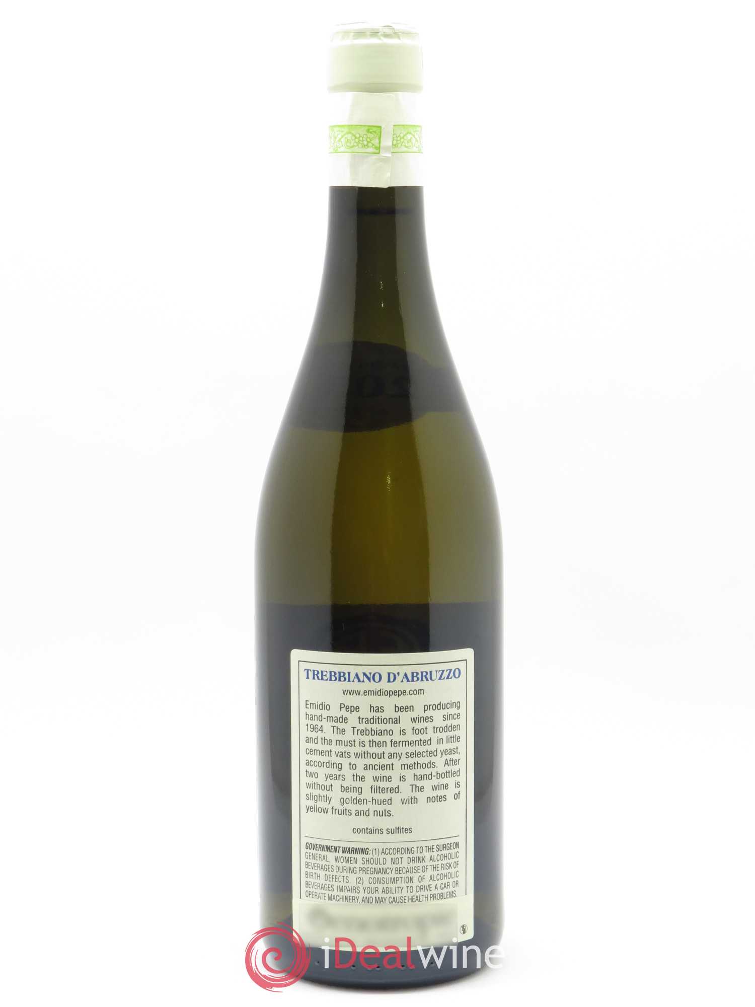 Trebbiano d'Abruzzo DOC Vecchie Viti Emidio Pepe 2016 - Lot de 1 bouteille - 1