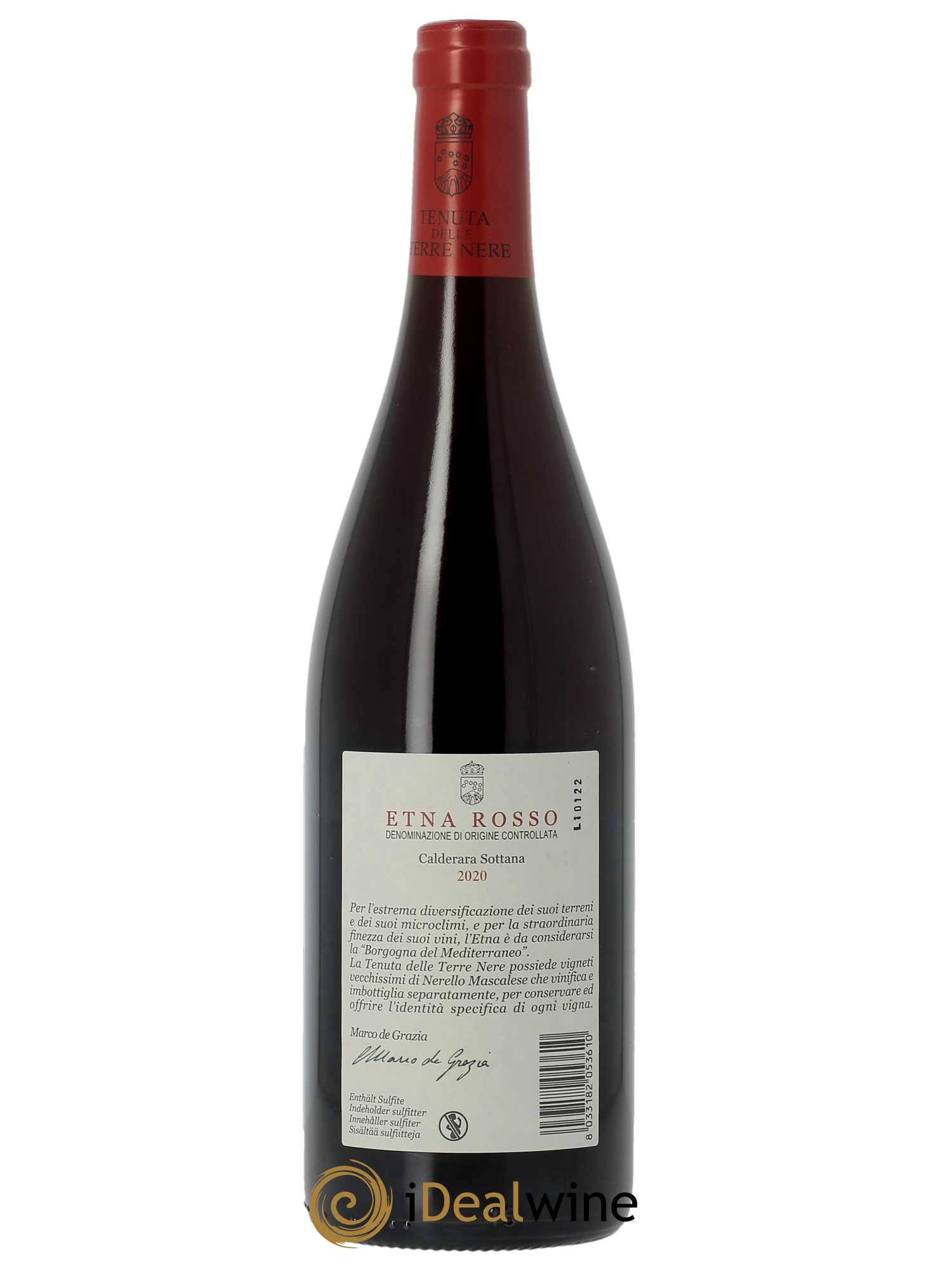 Etna Rosso DOC Tenuta delle Terre Nere Calderara Sottana 2020 - Posten von 1 Flasche - 3