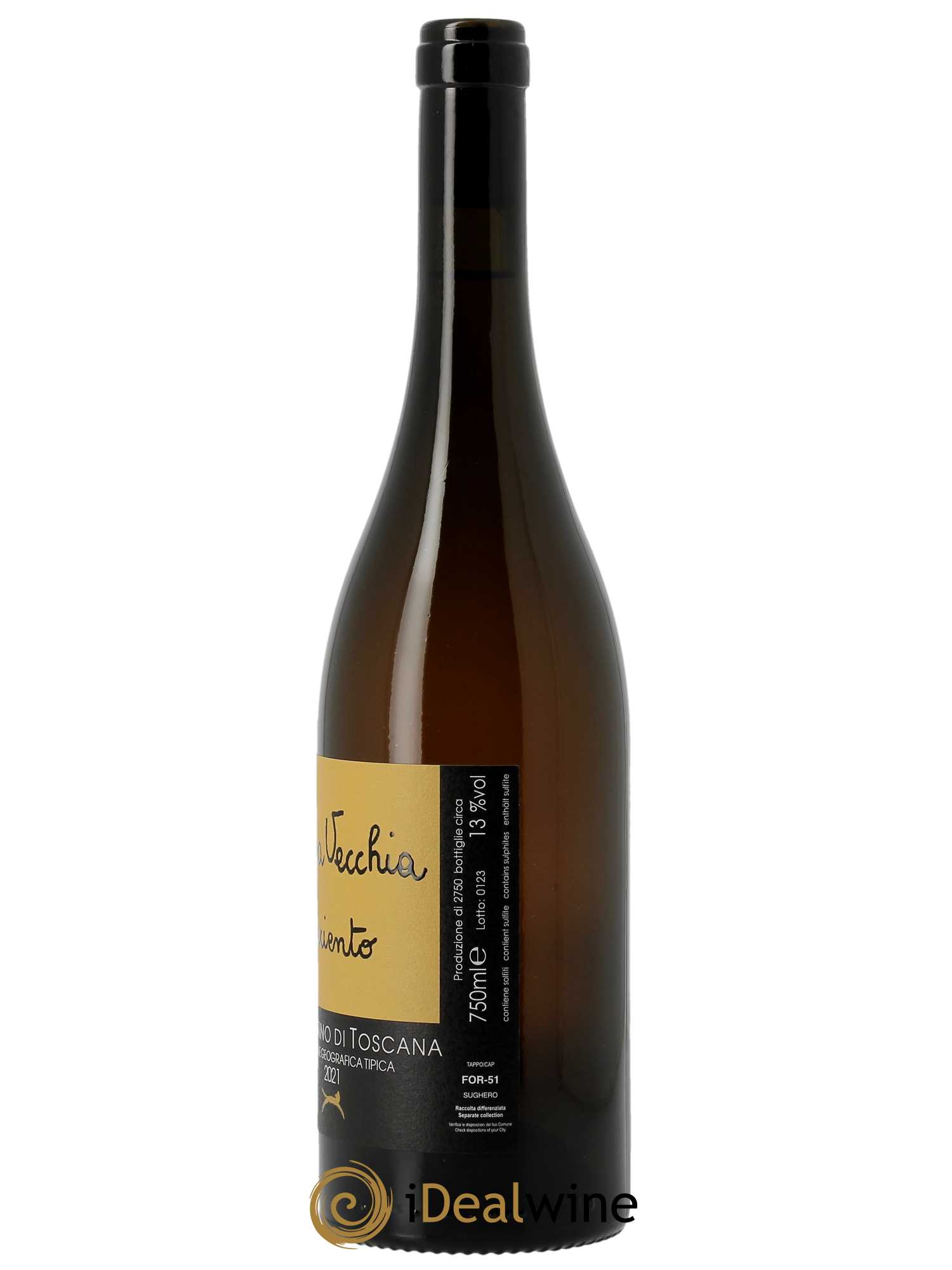 Toscana IGT Massa Vecchia Ariento 2021 - Lot of 1 bottle - 1