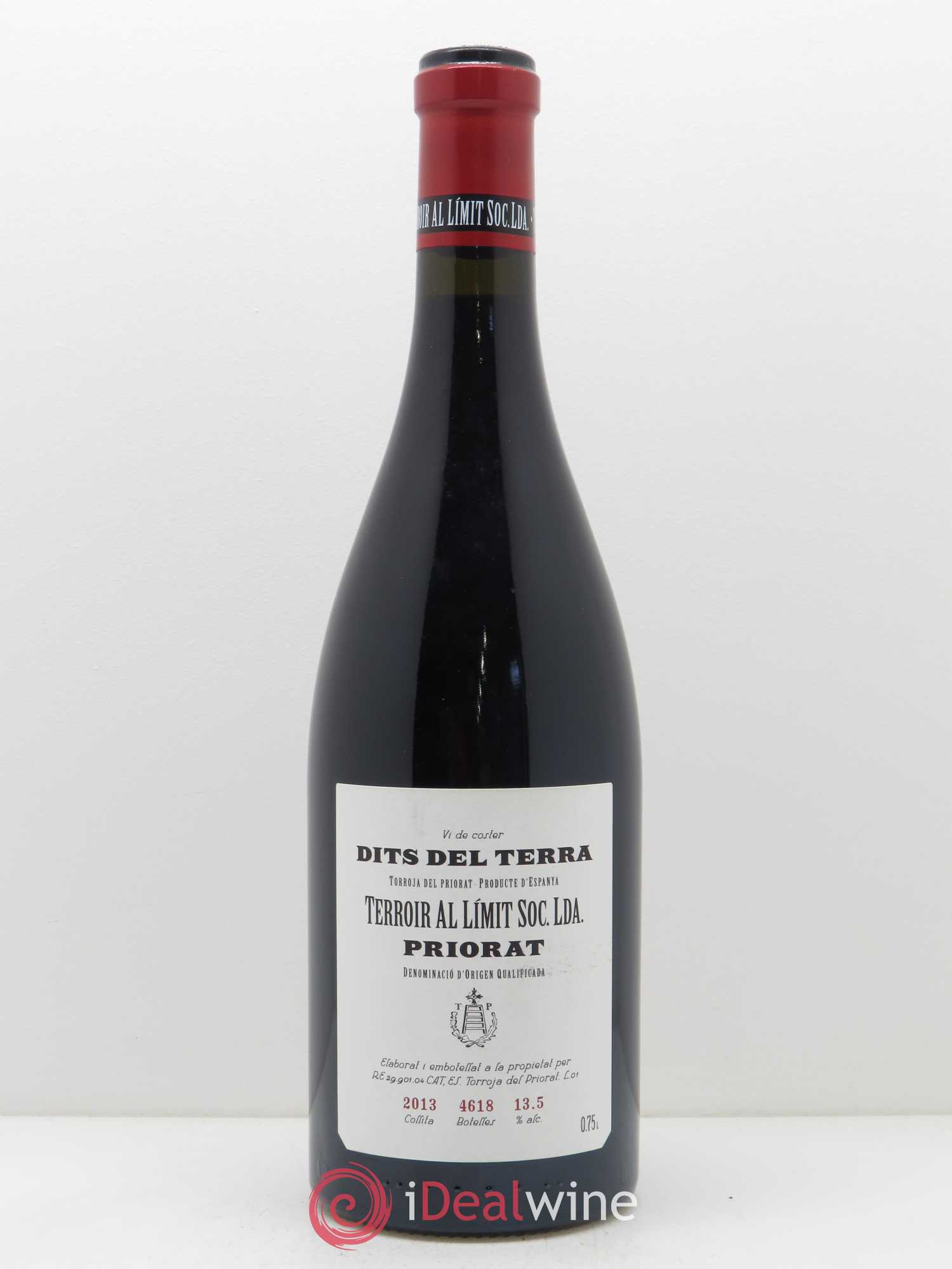 Priorat Terroir Al Limit Dits del Terra Dominik Hubert 2013 - Lot de 1 bouteille - 0