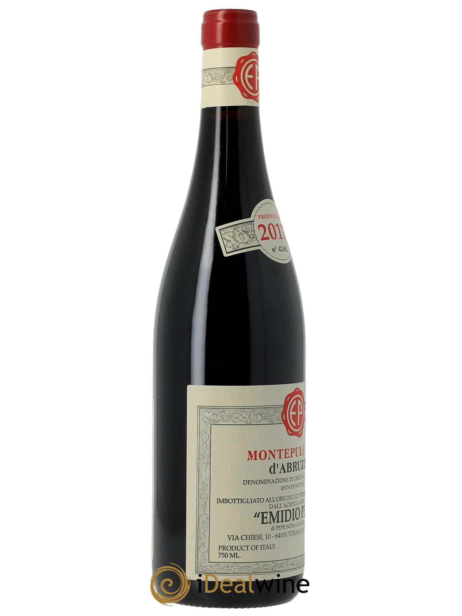 Montepulciano d'Abruzzo DOC Emidio Pepe 2017 - Lot de 1 bouteille - 2