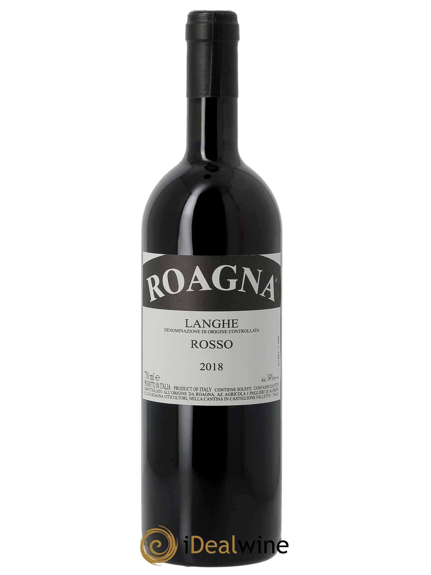 Langhe DOC Rosso Roagna 2018 - Lot of 1 bottle - 0