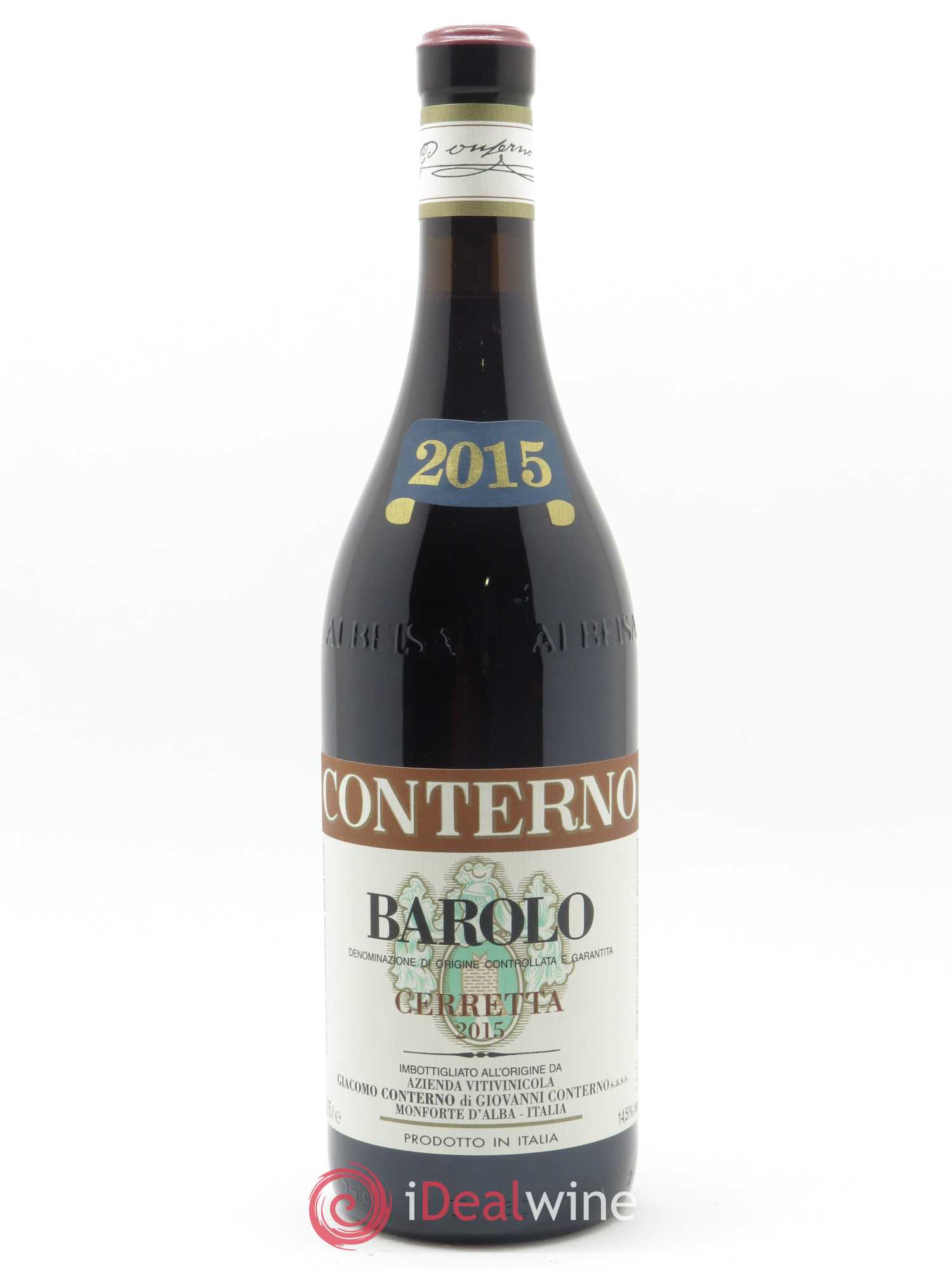 Barolo DOCG Cerretta Giacomo Conterno 2015 - Lot de 1 bouteille - 0