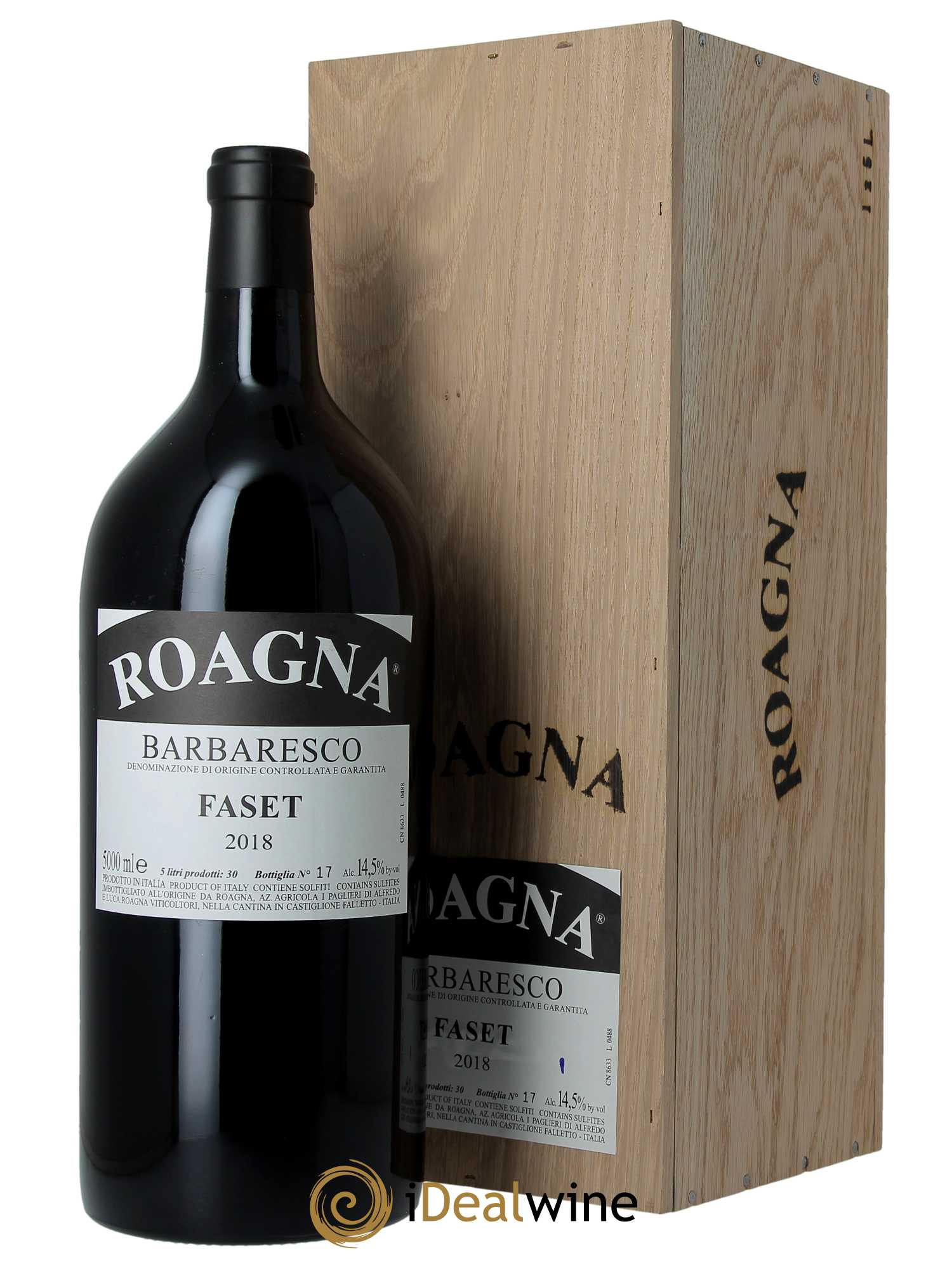 Barbaresco DOCG Faset Roagna 2018 - Lot of 1 Jeroboam - 0