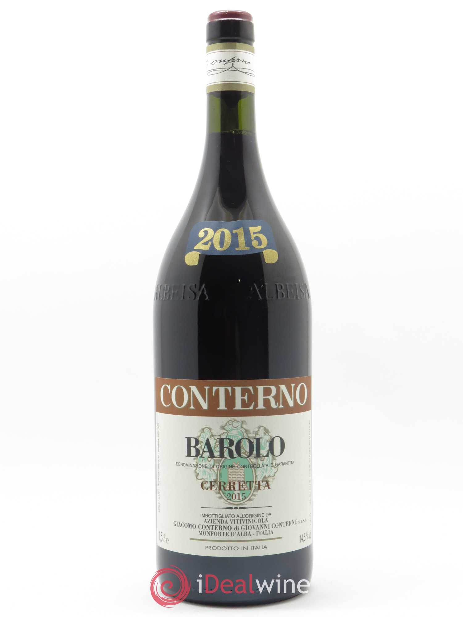 Barolo DOCG Cerretta Giacomo Conterno 2015 - Lot de 1 magnum - 0