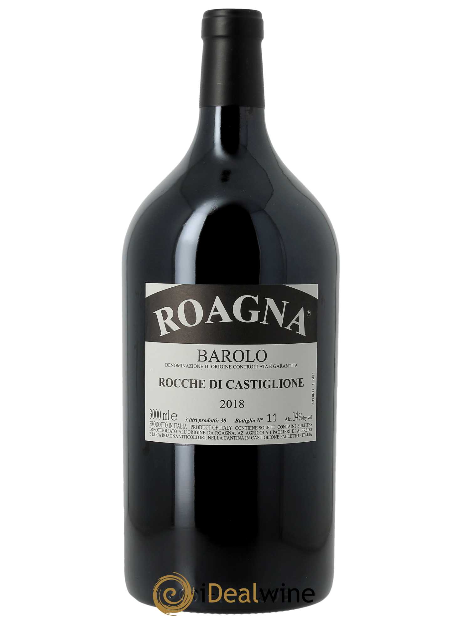 Barolo DOCG Rocche di Castiglione Roagna 2018 - Lot de 1 double magnum - 1