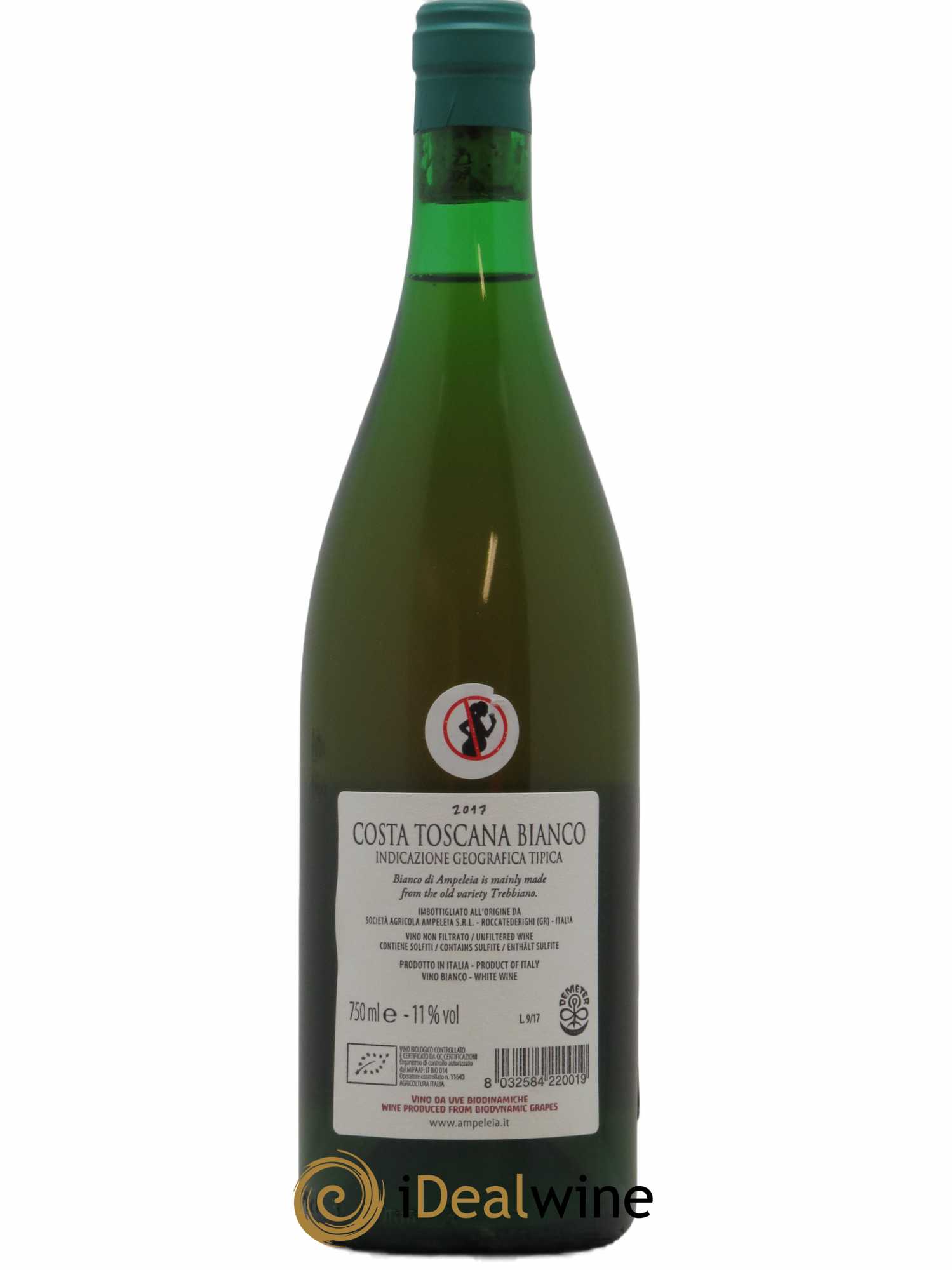 Toscana IGT Ampeleia Bianco di Ampeleia Elisabetta Foradori 2017 - Lot de 1 bouteille - 1