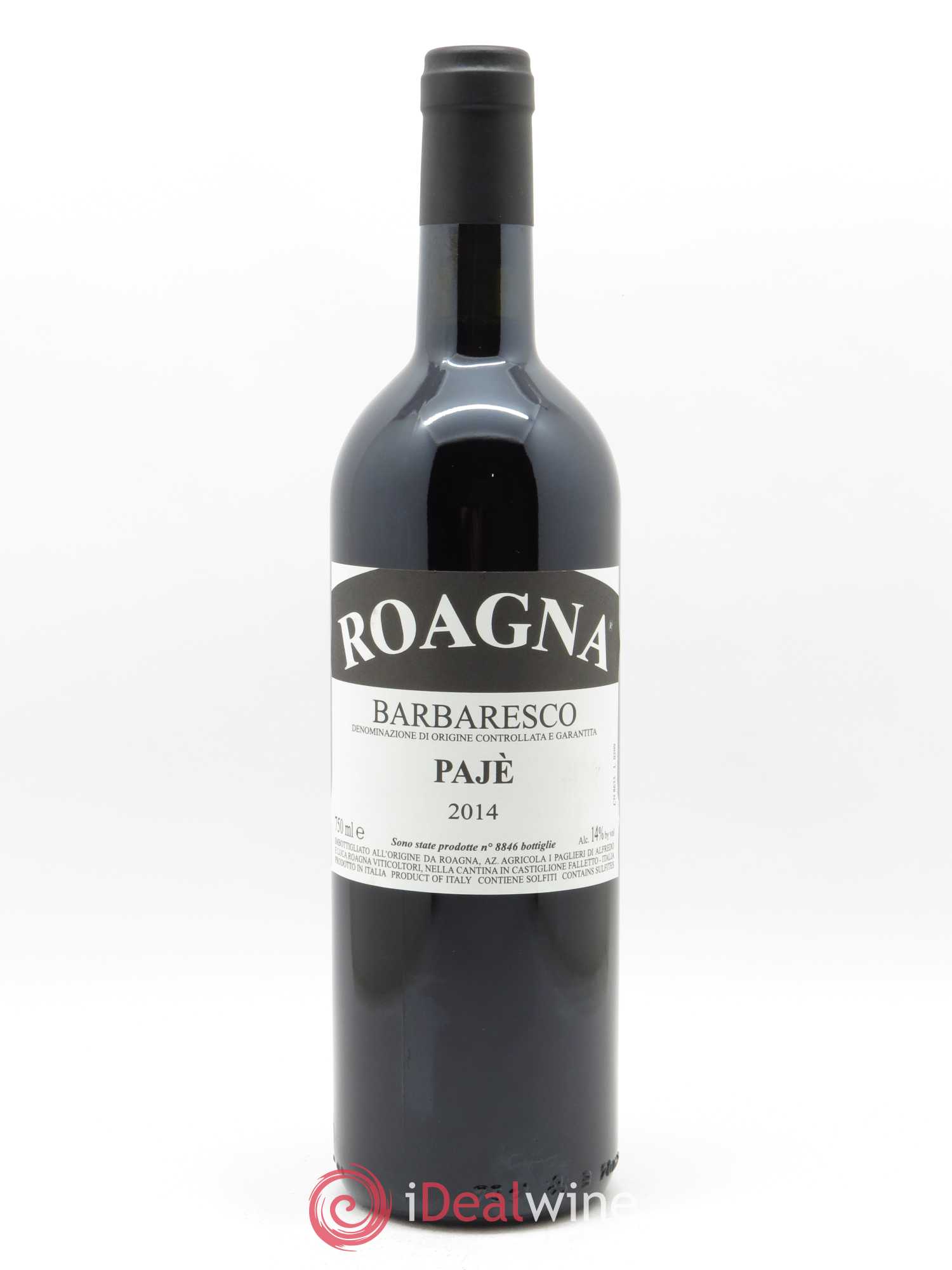 Barbaresco DOCG Pajè Roagna 2014 - Lot de 1 bouteille - 0