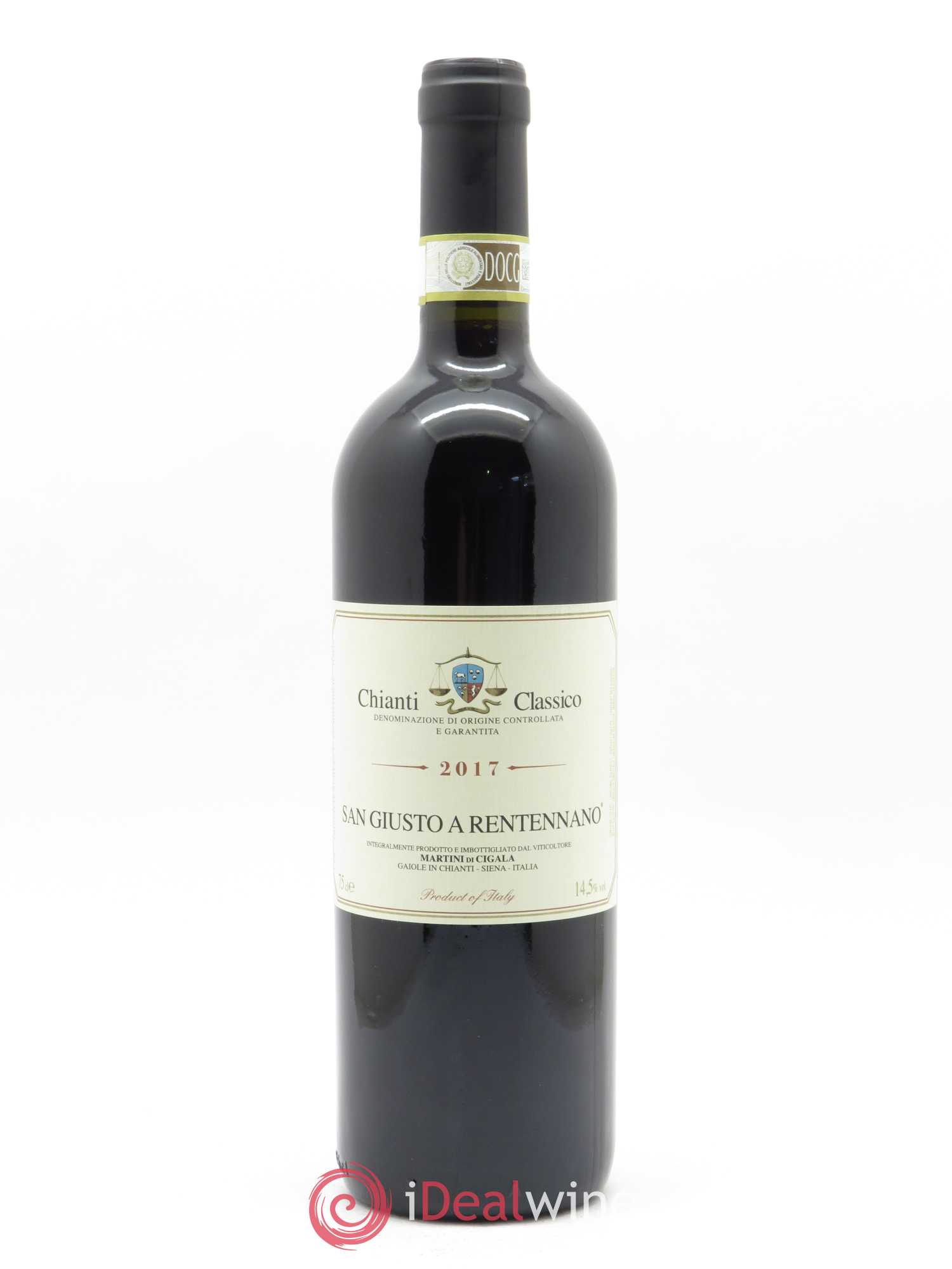 Chianti Classico DOCG San Giusto A Rentennano Famille Martini di Cigala 2017 - Lot de 1 bouteille - 0