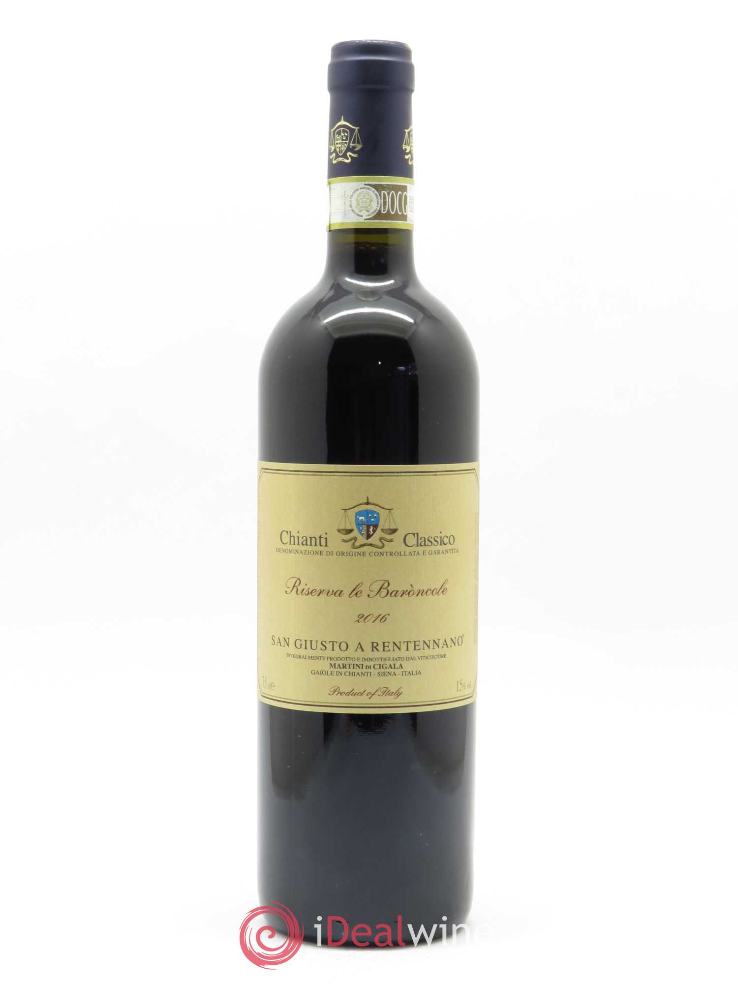Chianti Classico DOCG San Giusto A Rentennano Riserva Le Baroncole Famille Martini di Cigala 2016 - Lot de 1 bouteille - 0