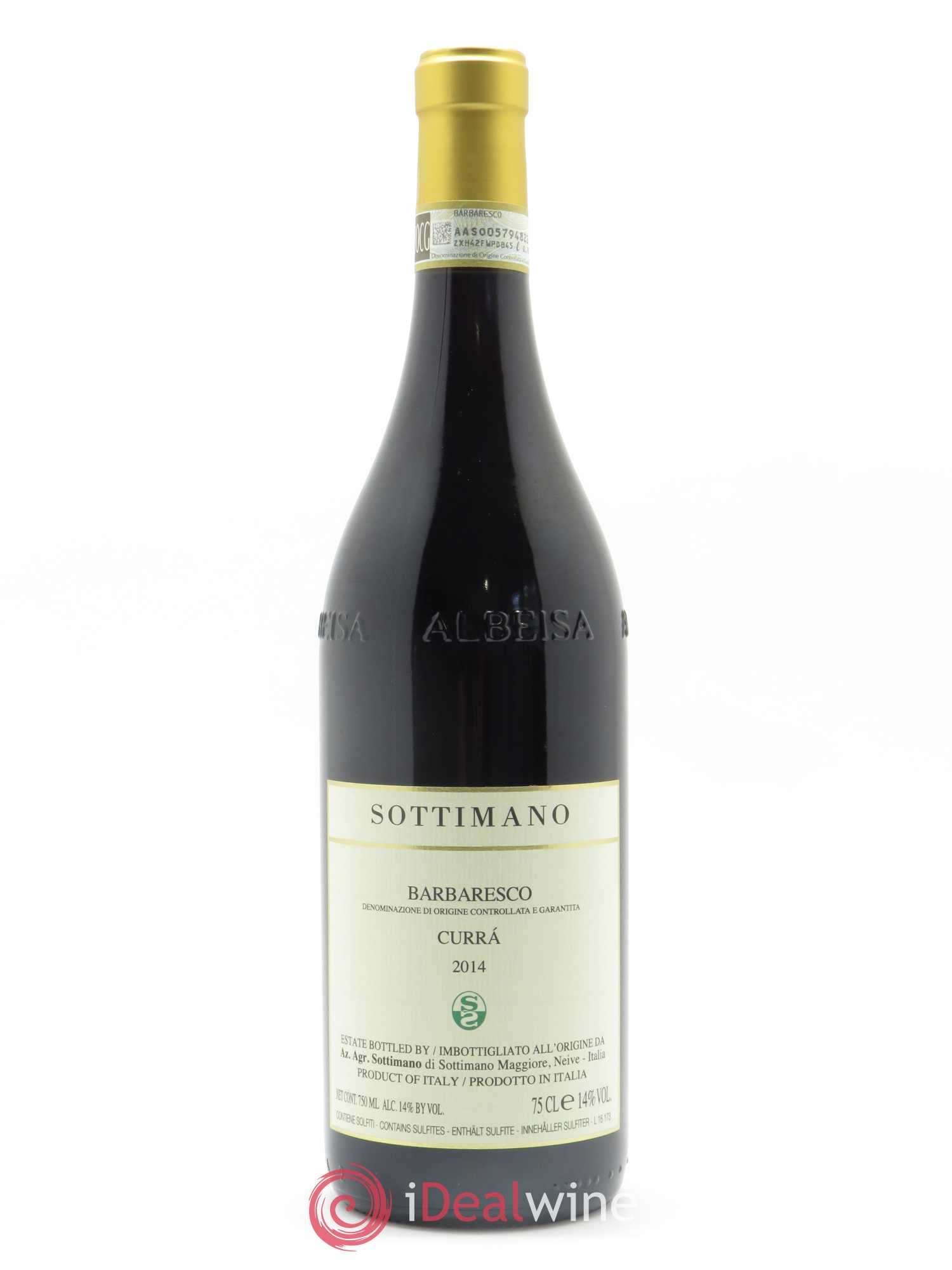 Barbaresco DOCG Currà Sottimano 2014 - Lot de 1 bouteille - 0