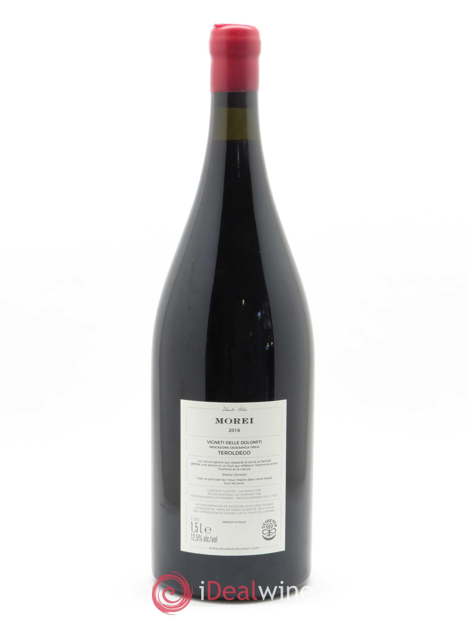 Vigneti delle Dolomiti IGT Morei - Teroldego Elisabetta Foradori 2016 - Lot de 1 magnum - 1