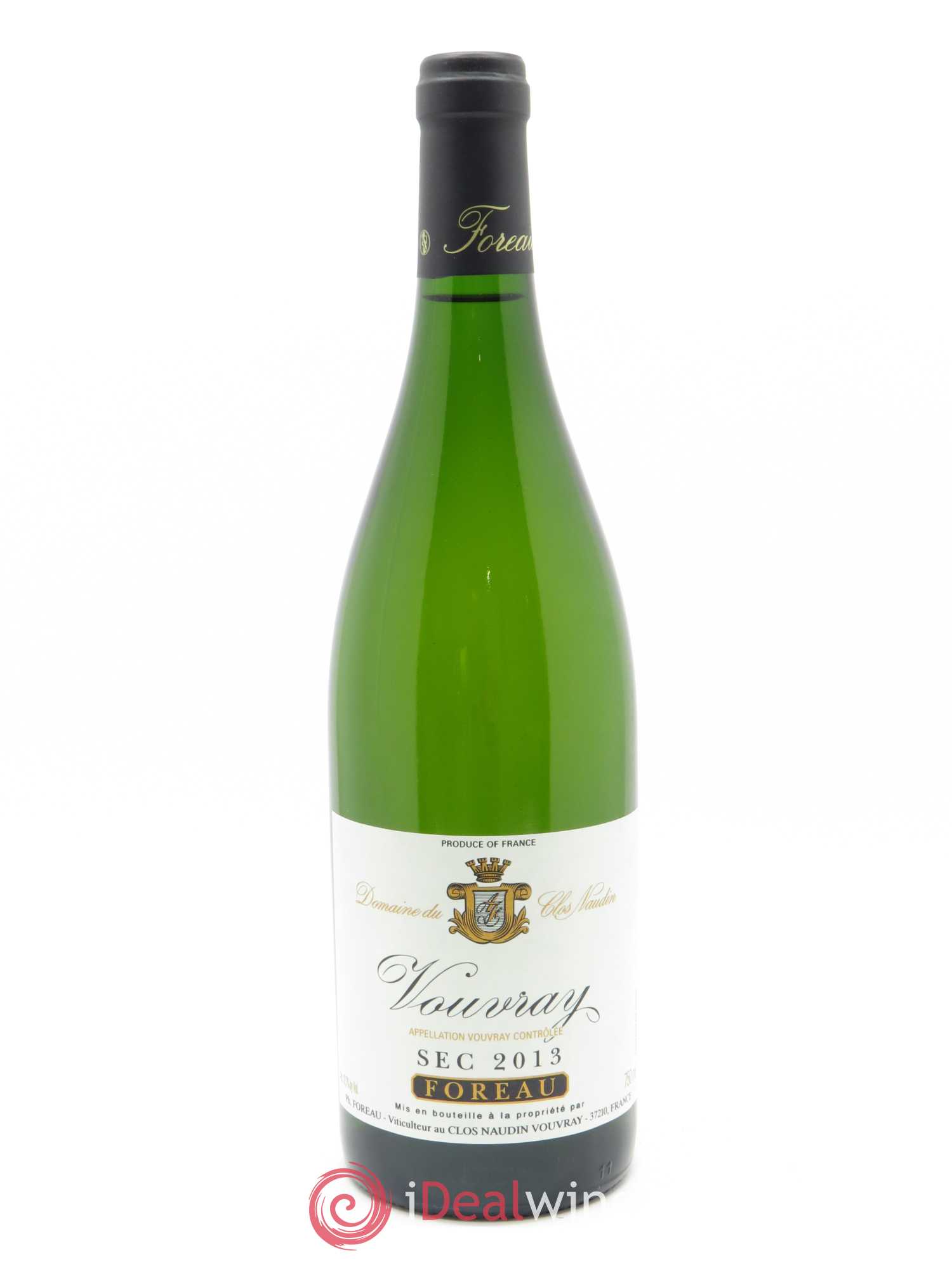 Vouvray Sec Clos Naudin - Philippe Foreau 2013 - Lot de 1 bouteille - 0