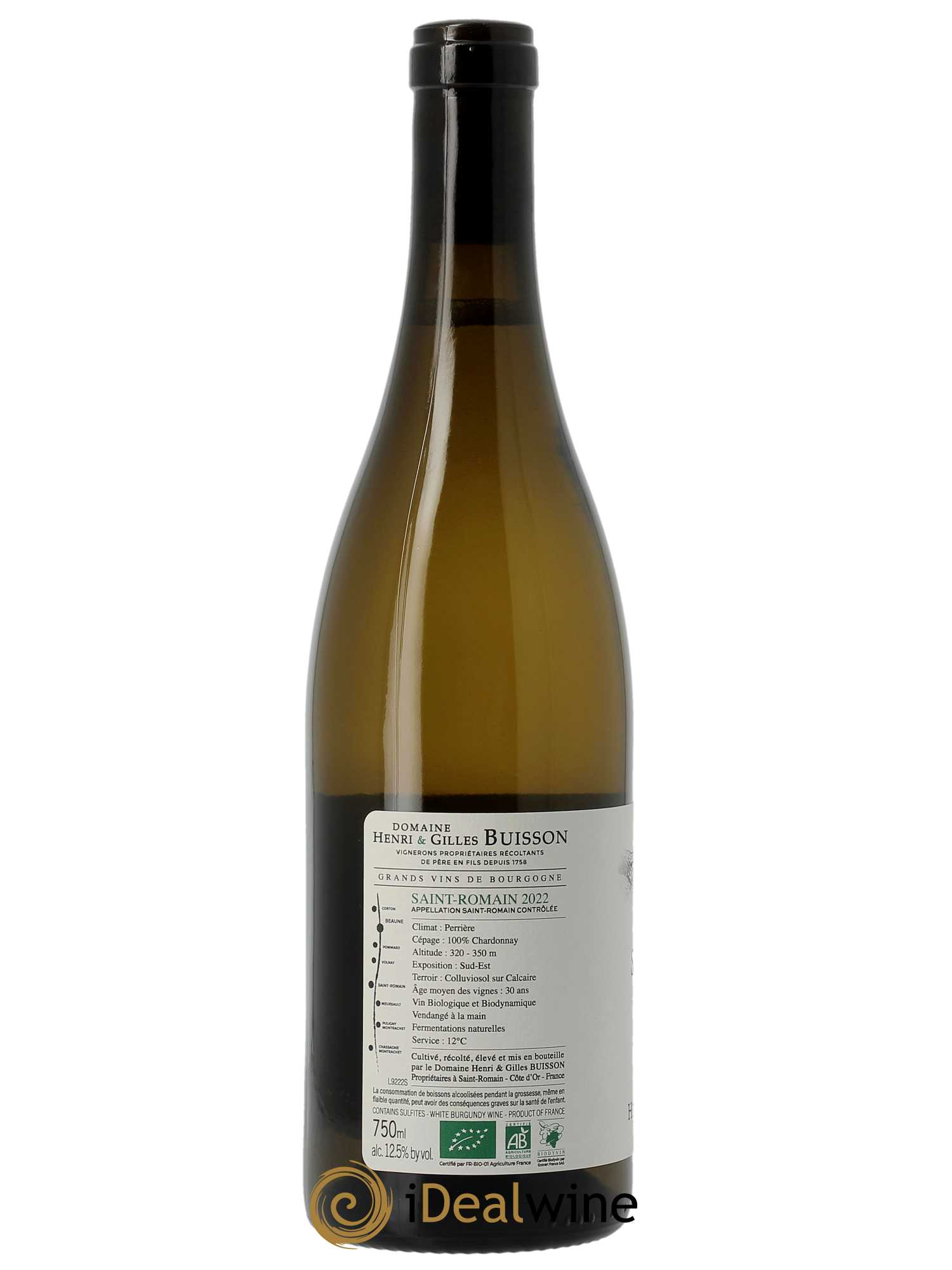 Saint-Romain Les Perrières Henri et Gilles Buisson (Domaine) 2022 - Lotto di 1 bottiglia - 1
