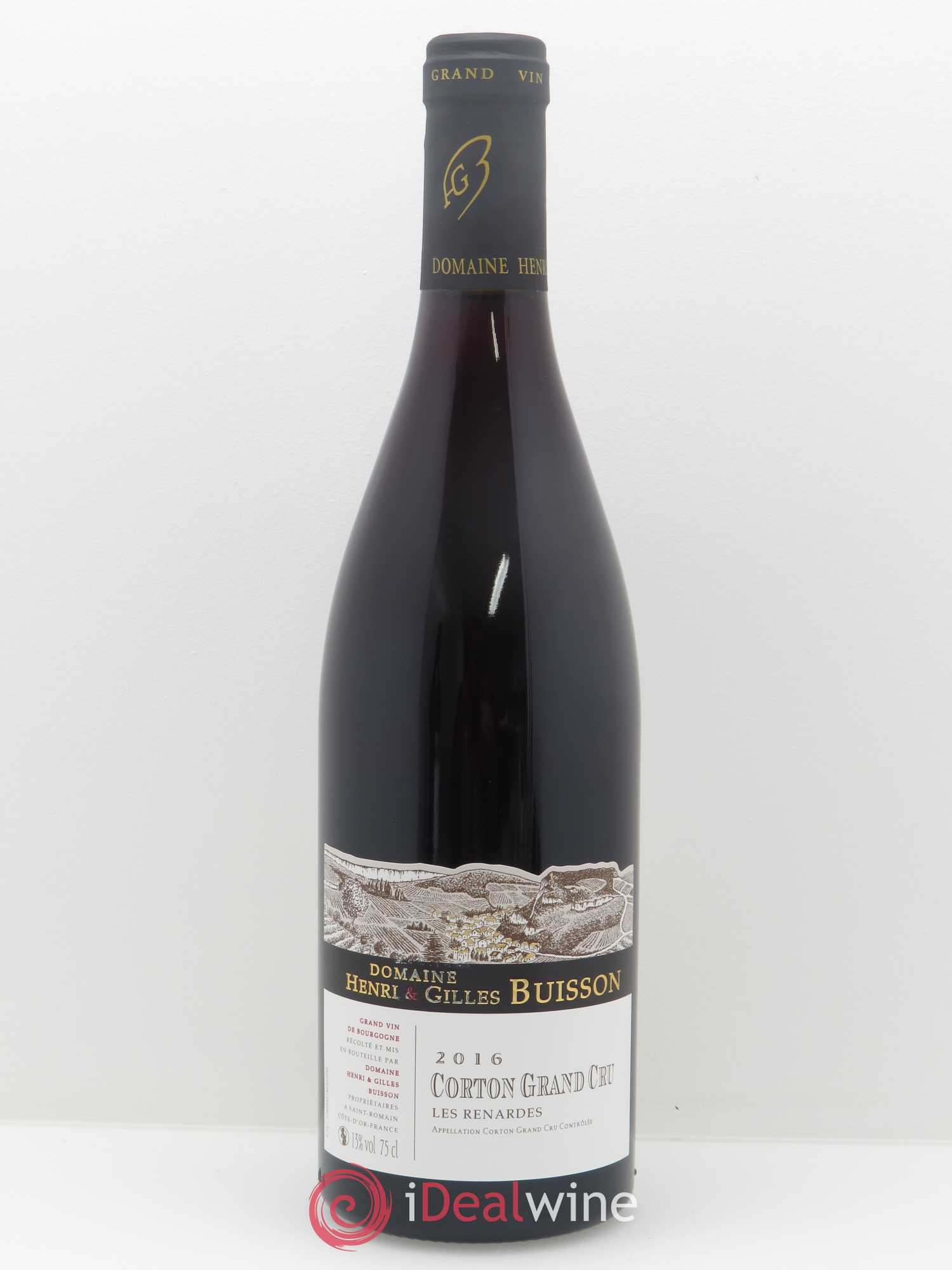 Corton Grand Cru Les Renardes Henri et Gilles Buisson (Domaine) 2016 - Lot de 1 bouteille - 0