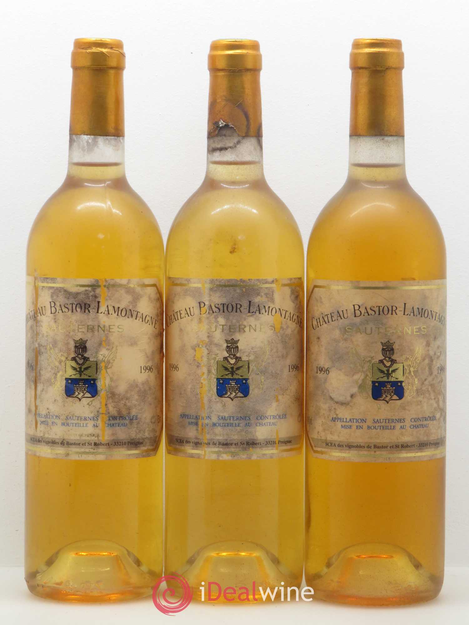Château Bastor Lamontagne 1996 - Lotto di 12 bottiglie - 2