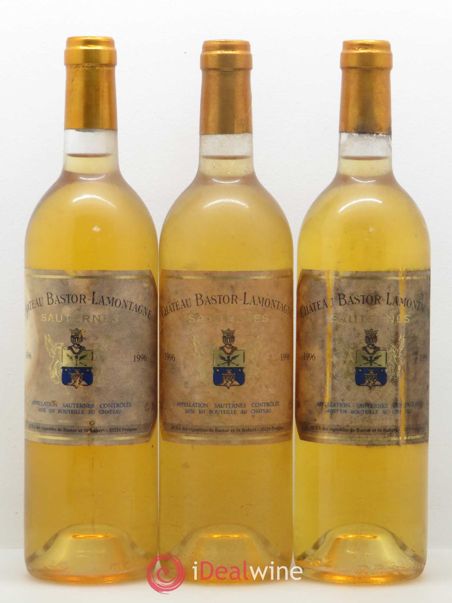 Château Bastor Lamontagne 1996 - Lotto di 12 bottiglie - 4