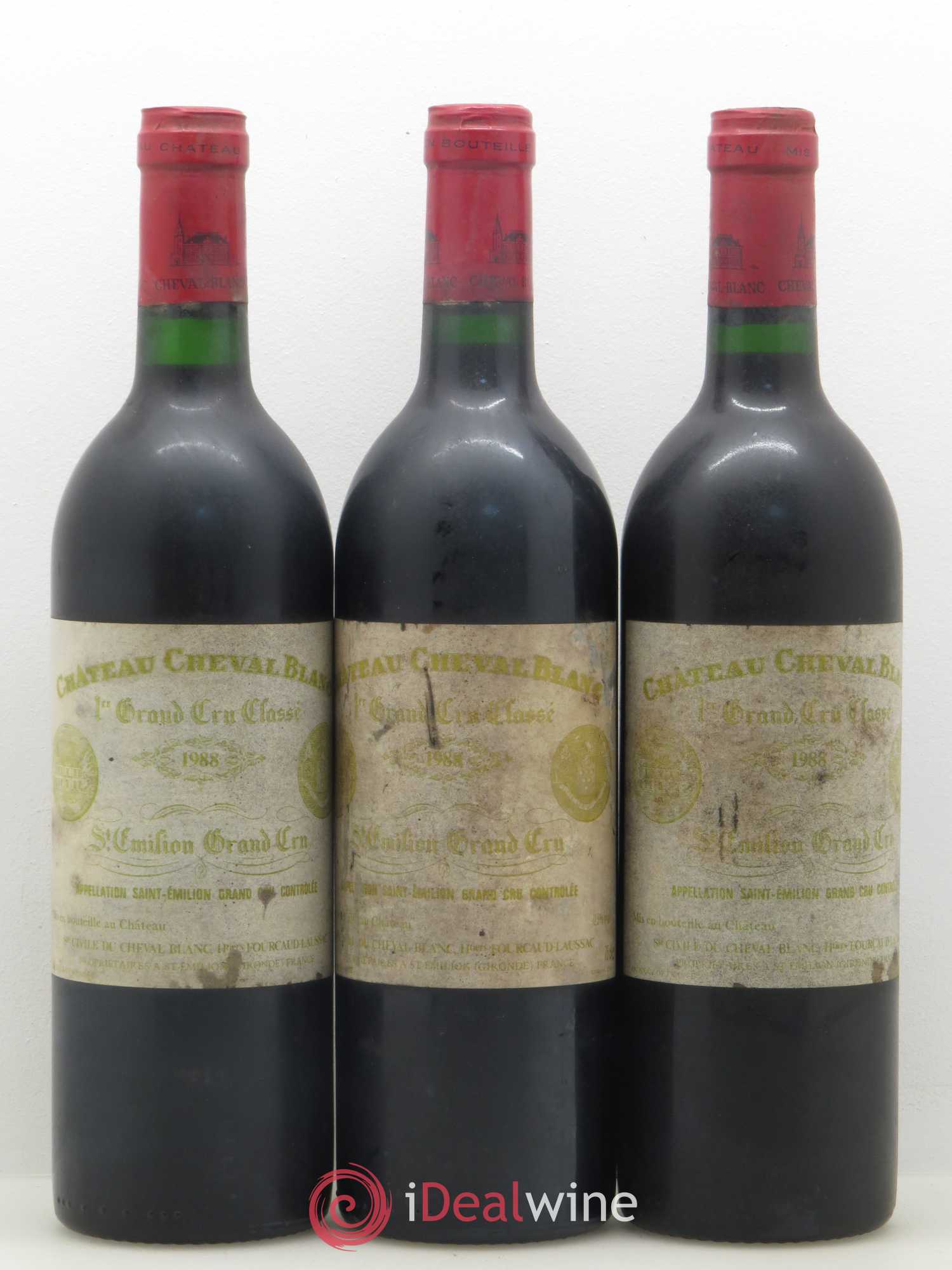 Château Cheval Blanc 1er Grand Cru Classé A 1988 - Lot de 12 bouteilles - 2