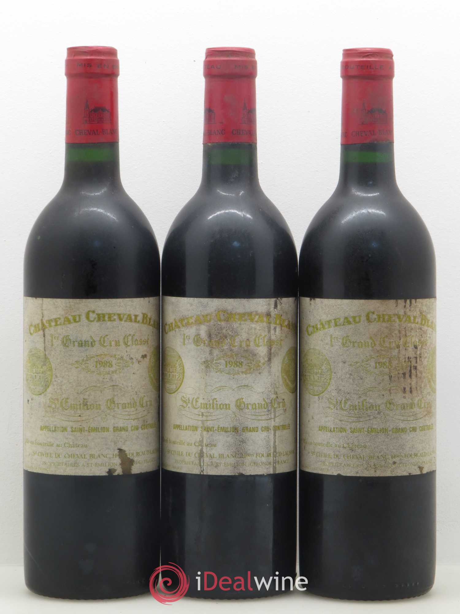 Château Cheval Blanc 1er Grand Cru Classé A 1988 - Lot de 12 bouteilles - 4