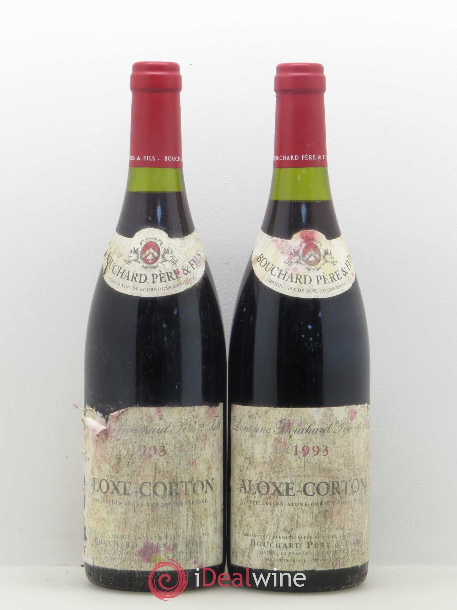 Aloxe-Corton Bouchard 1993 - Lot de 2 bouteilles - 0