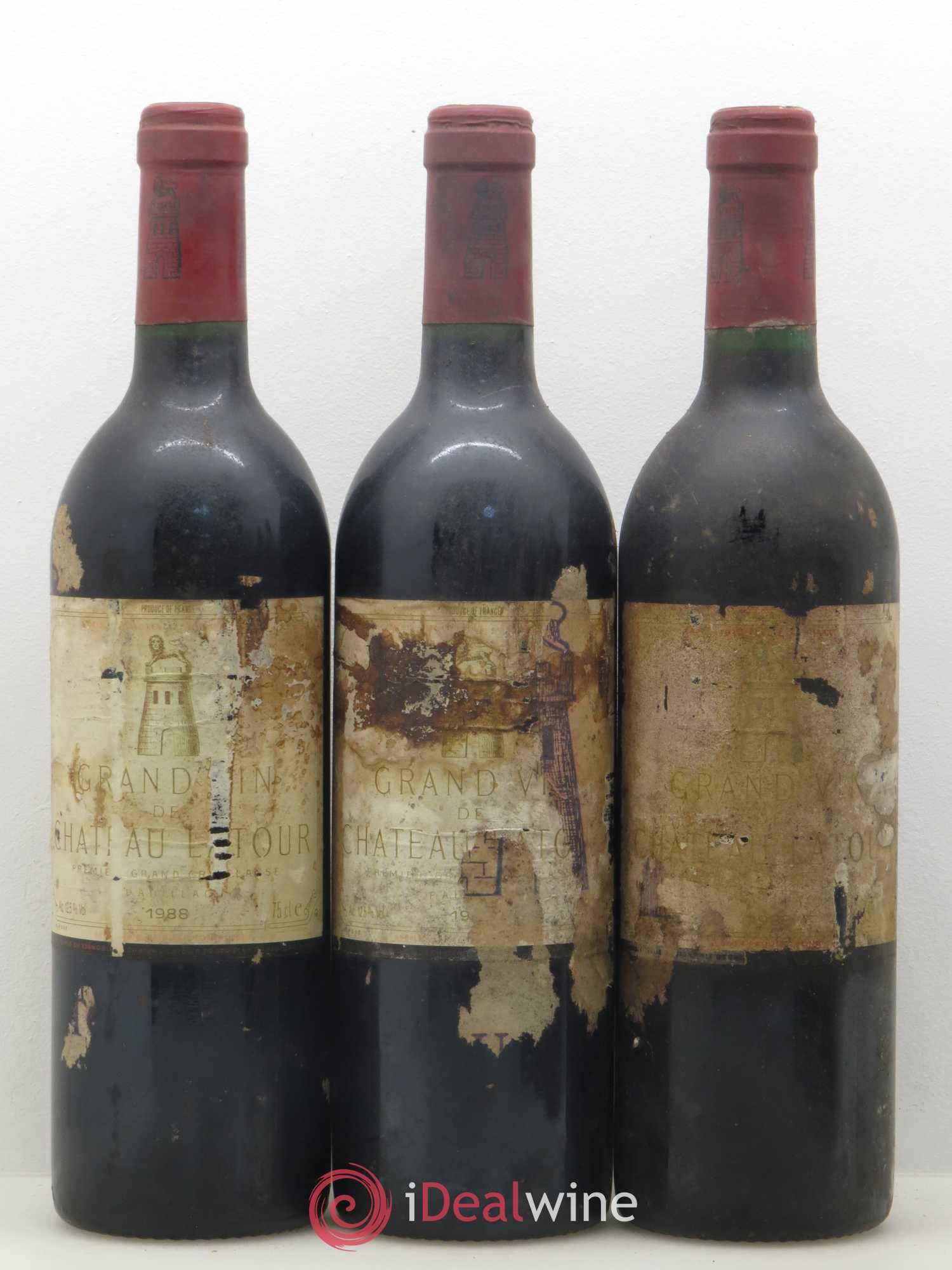 Château Latour 1er Grand Cru Classé 1988 - Lot de 6 bouteilles - 1