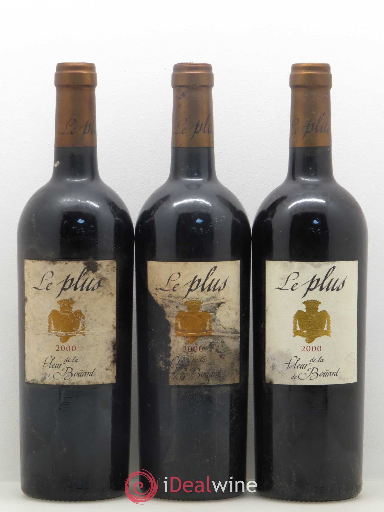 Bordeaux Le Plus de La Fleur de Boüard 2000 - Posten von 6 Flaschen - 1