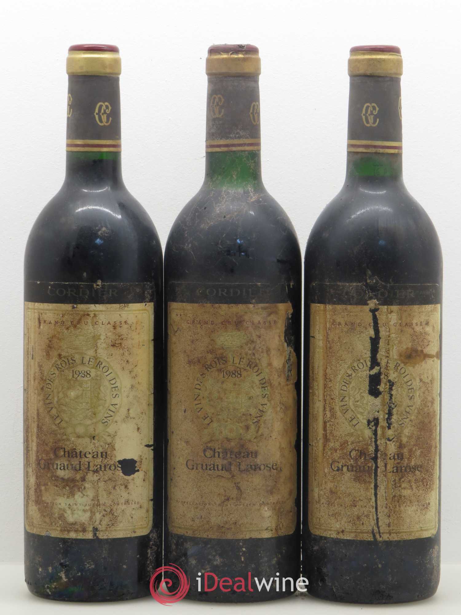 Château Gruaud Larose 2ème Grand Cru Classé 1988 - Lot de 6 bouteilles - 1