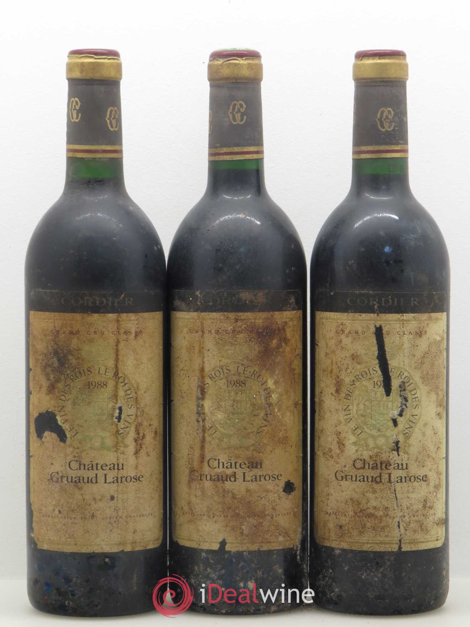 Château Gruaud Larose 2ème Grand Cru Classé 1988 - Lot de 6 bouteilles - 2