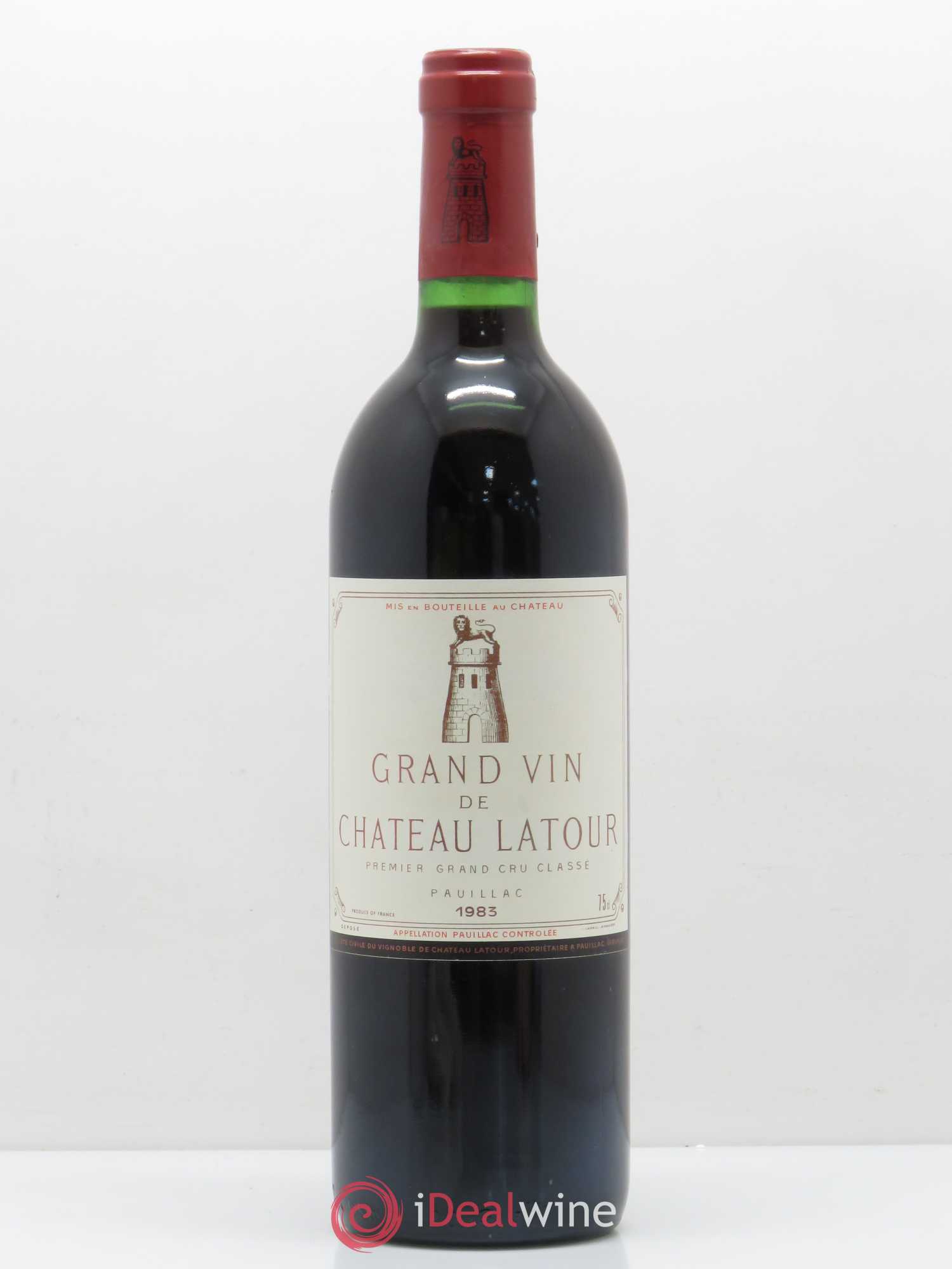 Château Latour 1er Grand Cru Classé 1983 - Lot de 1 bouteille - 0