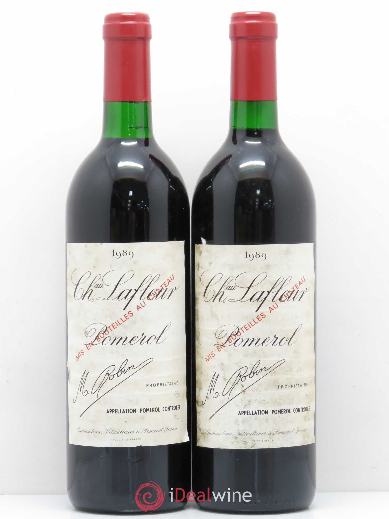 Château Lafleur 1989 - Lot de 2 bouteilles - 0
