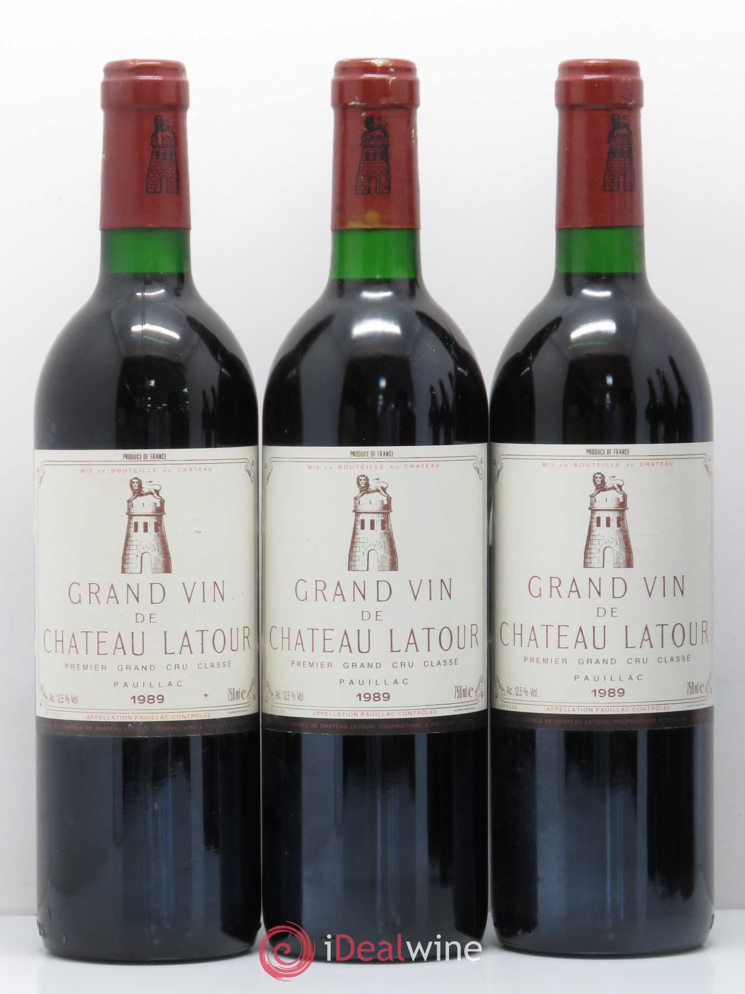 GRAND VIN DE CHATEAU LATOUR 1989 750ml