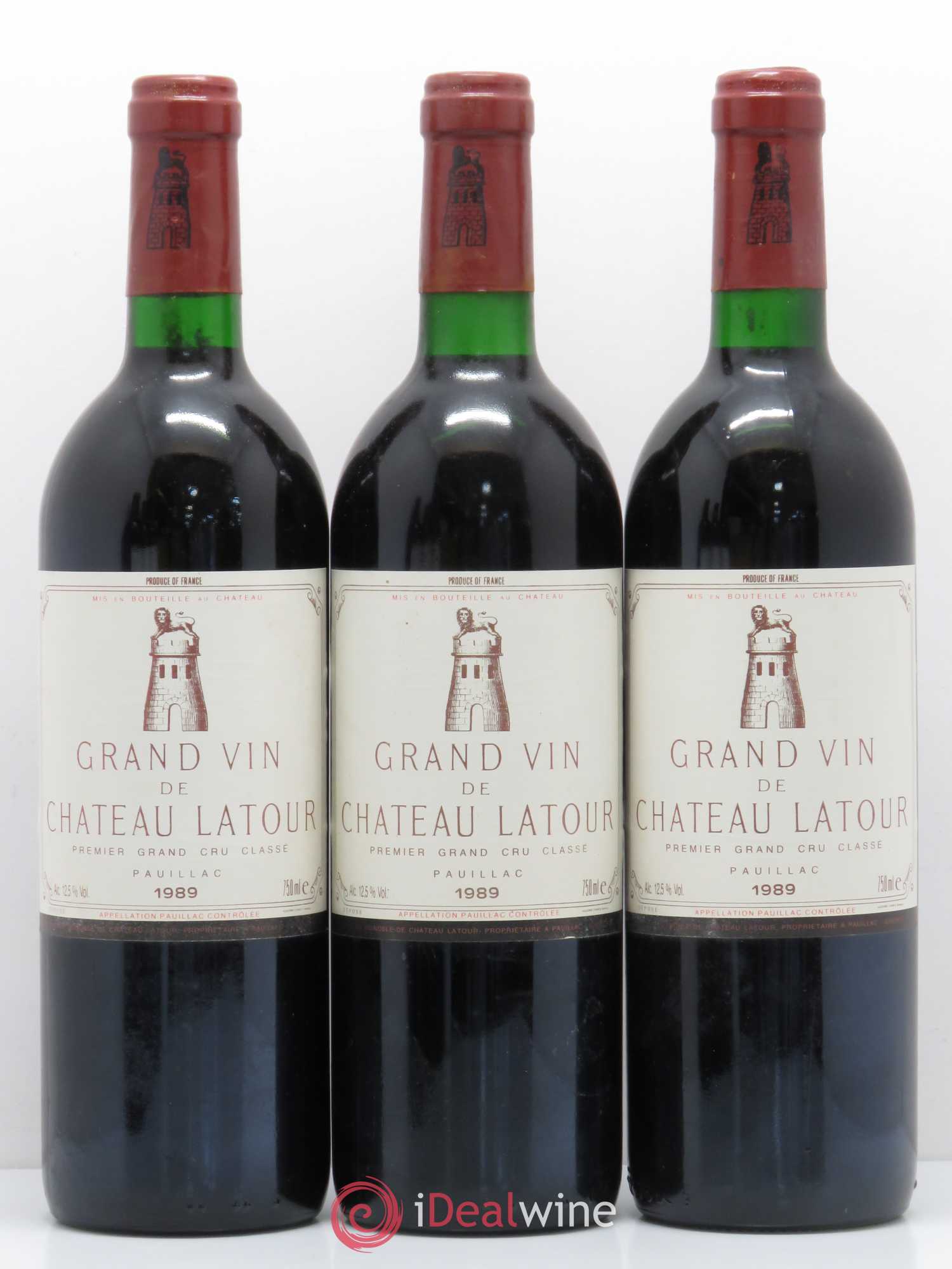 Château Latour 1er Grand Cru Classé 1989 - Lot de 6 bouteilles - 2