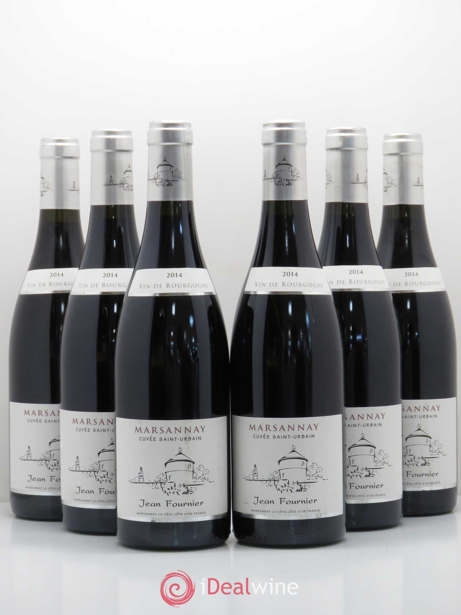 Marsannay Clos Saint-Urbain Jean Fournier (Domaine) (sans prix de réserve) 2014 - Lot de 6 bouteilles - 0