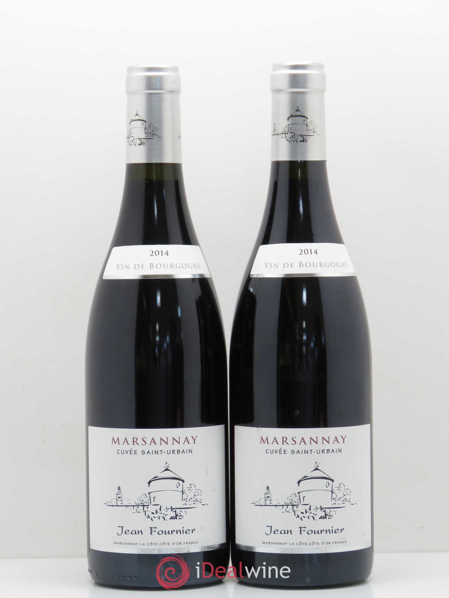 Marsannay Clos Saint-Urbain Jean Fournier (Domaine) 2014 - Lot de 2 bouteilles - 0