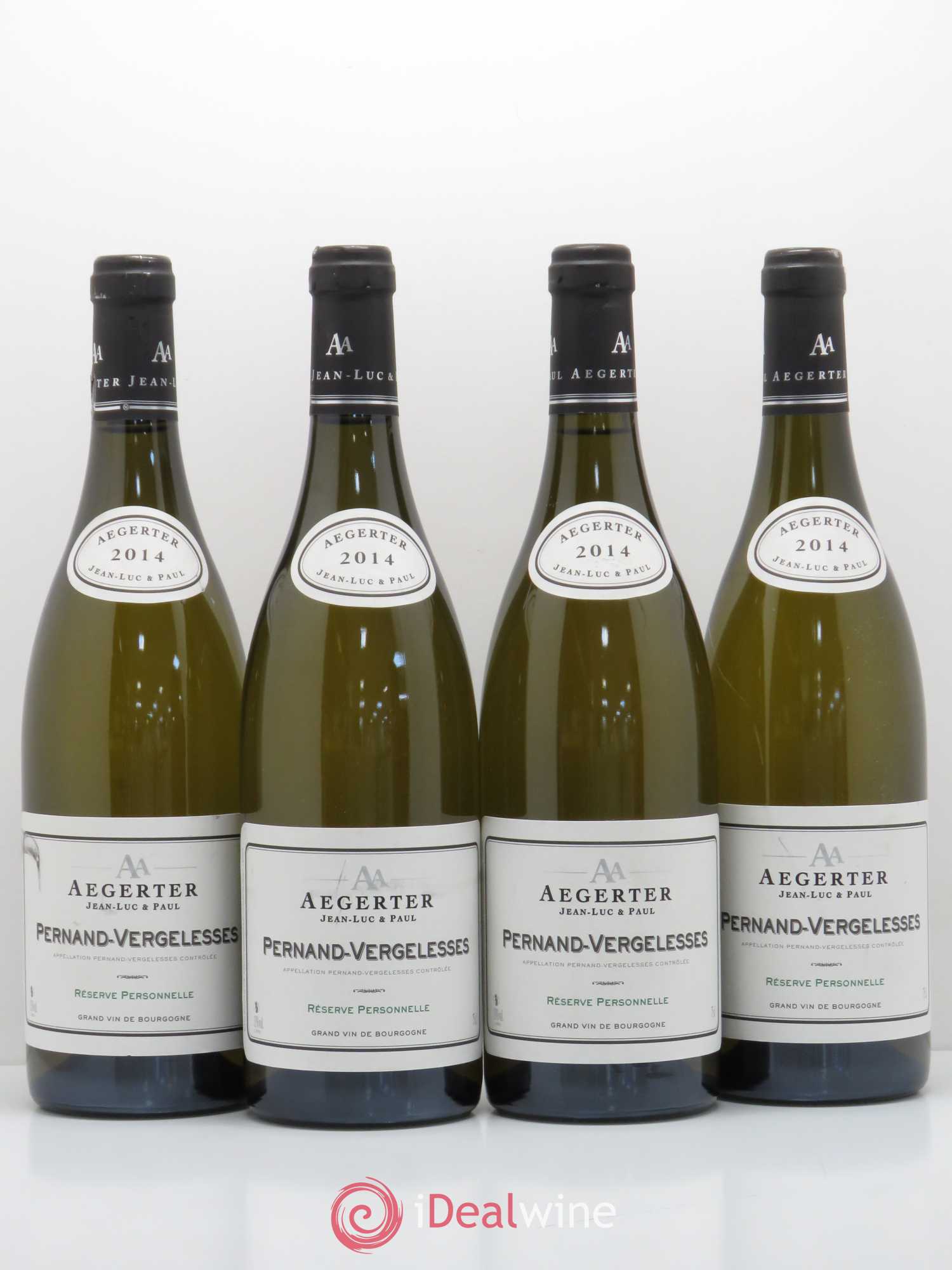 Pernand-Vergelesses Reserve Personnelle Domaine Aegerter (sans prix de réserve) 2014 - Posten von 4 Flaschen - 0