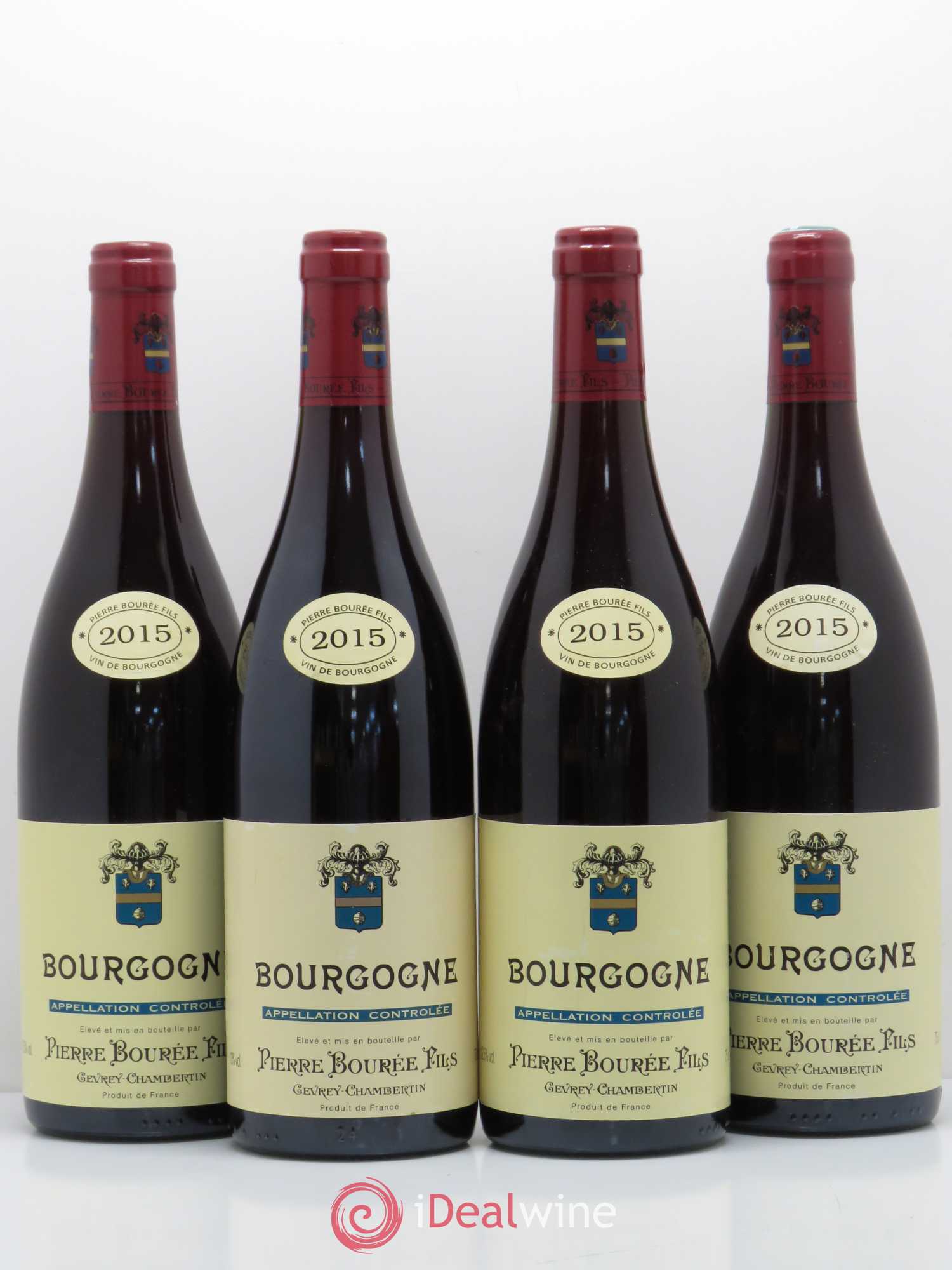 Bourgogne Domaine Pierre Bouréee Fils 2015 - Posten von 4 Flaschen - 0